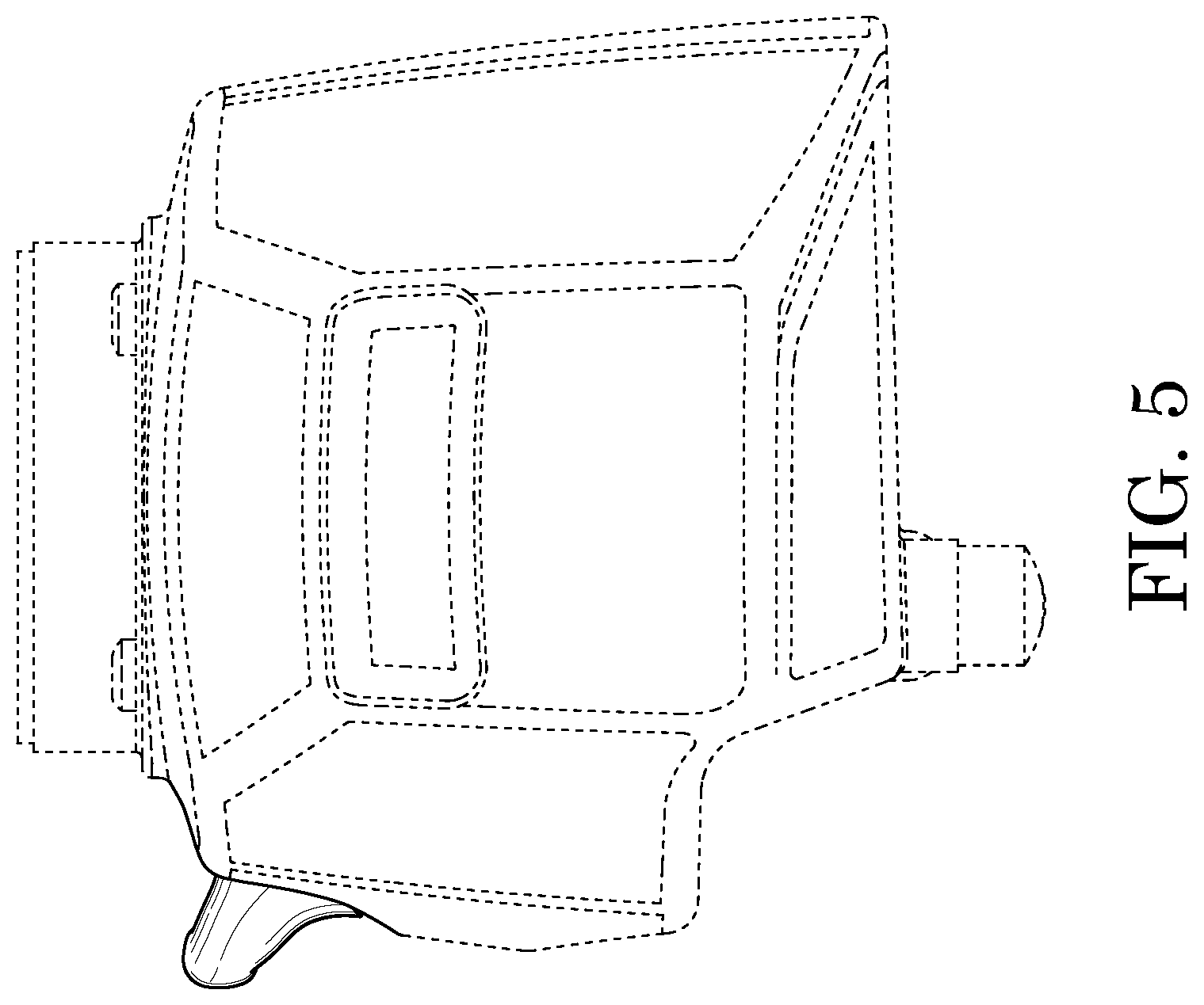 Patent USD1078927 Figure 5 – Back-mounted spray apparatus