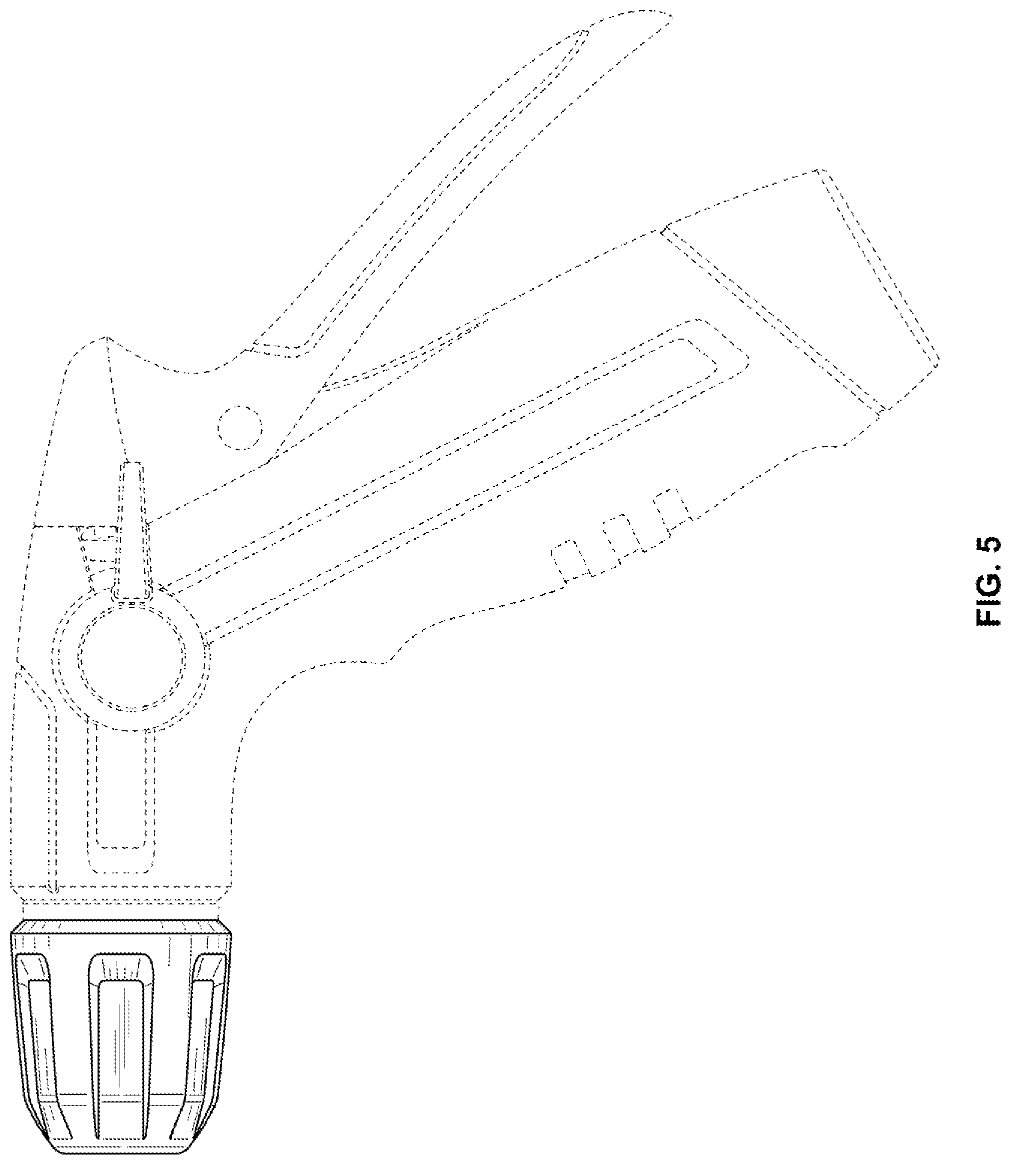 Patent USD1078928 Figure 4 – Nozzle