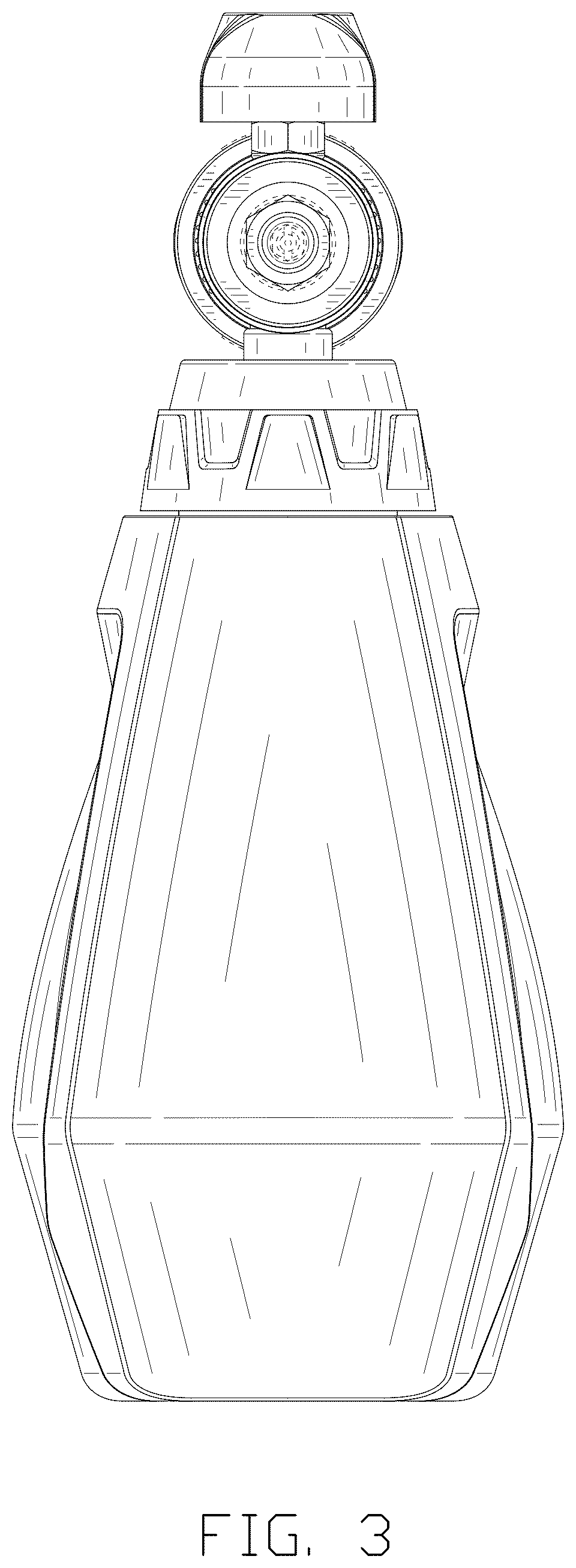 Patent USD1078931 Figure 3 – Foam cannon for pressure washer
