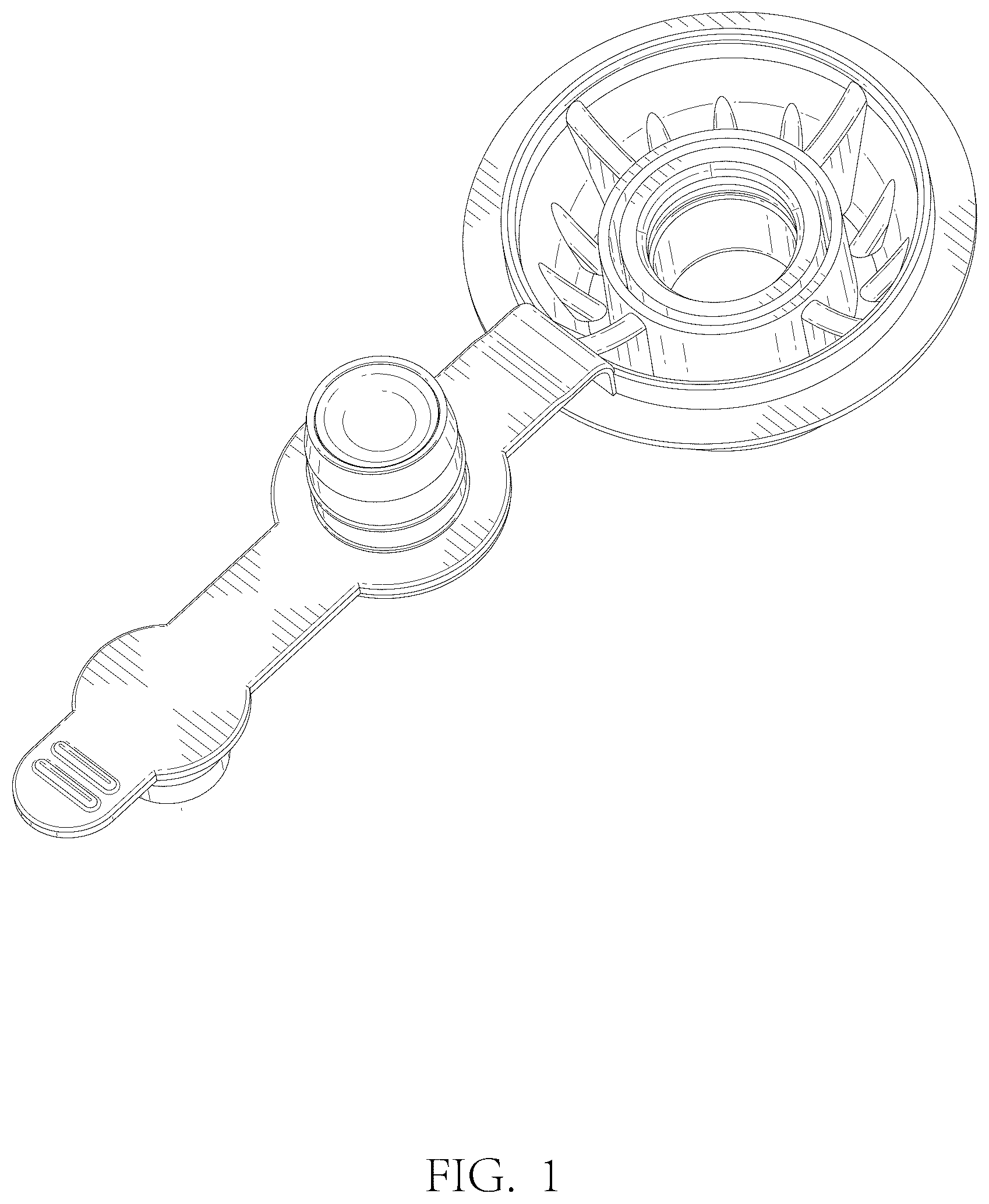 Patent USD1078935 Figure 1 – Air valve