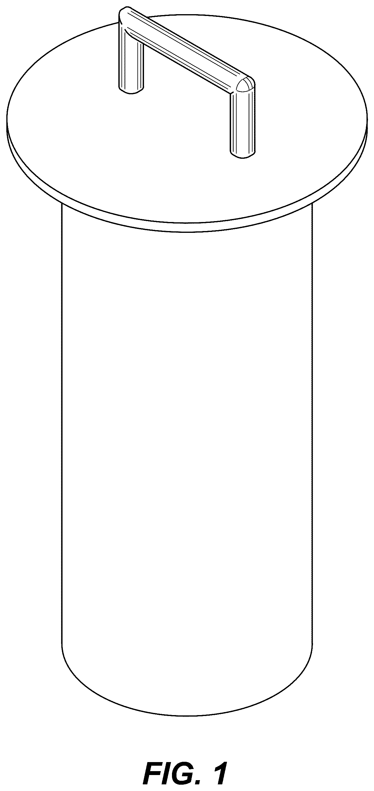 Patent USD1078944 — Block-off insert for hydraulic fracturing filter housing — Figure 1