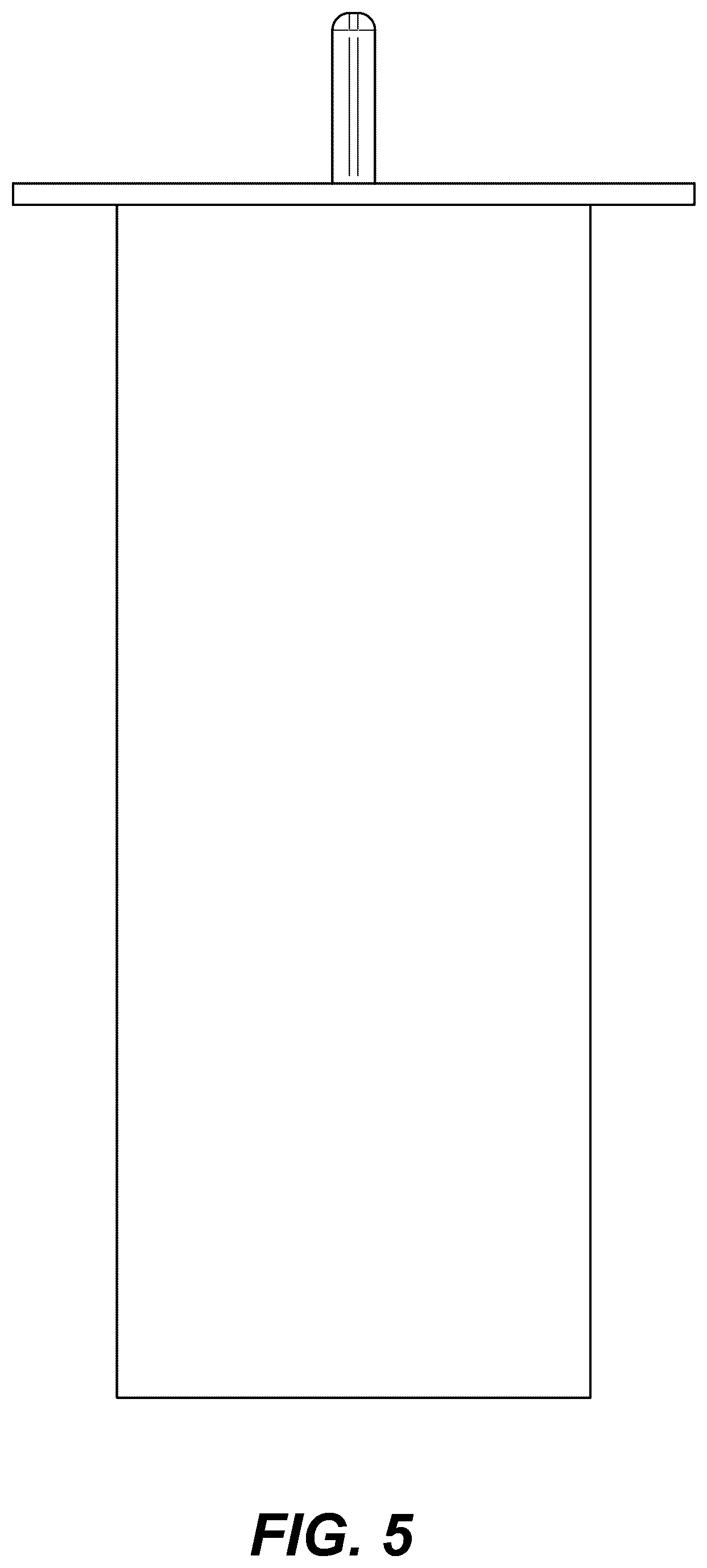 Patent USD1078944 Figure 5 – Block-off insert for hydraulic fracturing filter housing