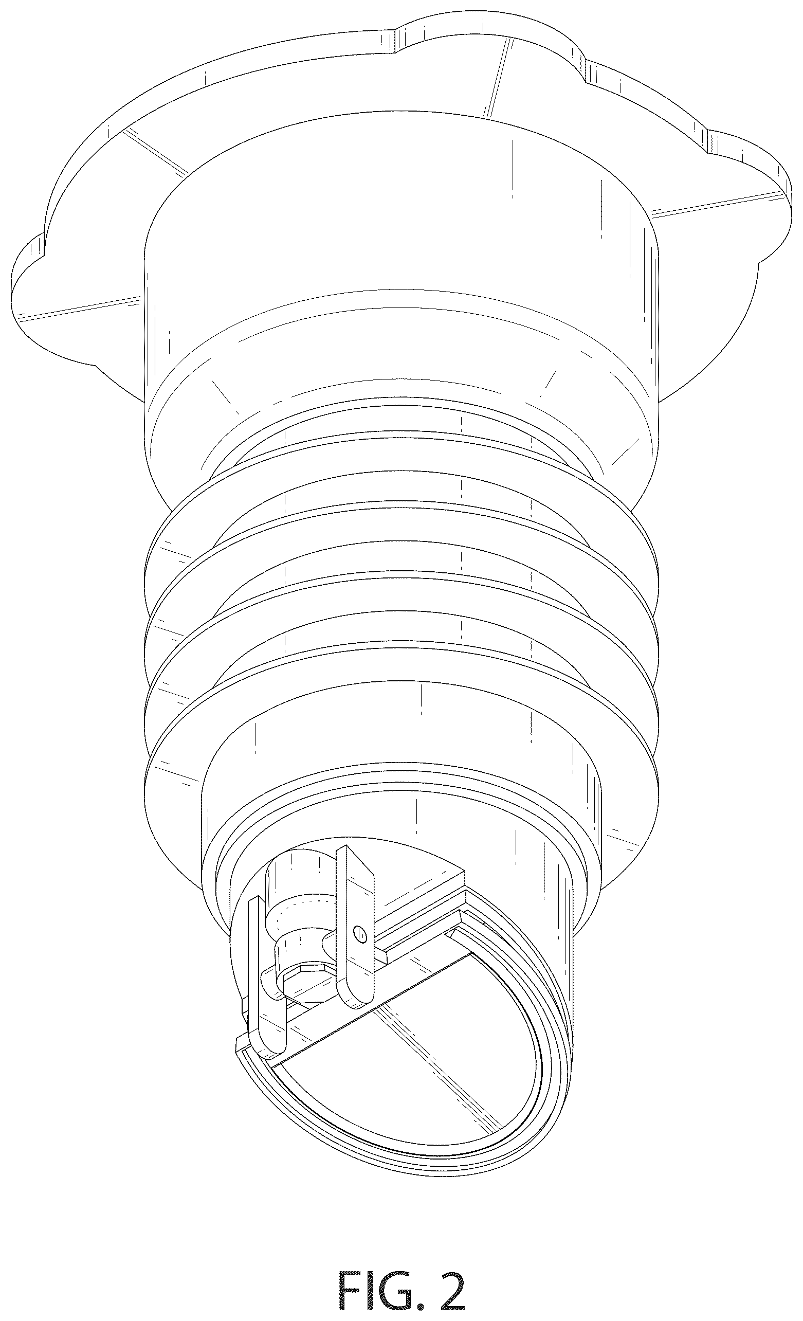 Patent USD1078946 Figure 2 – Floor drain
