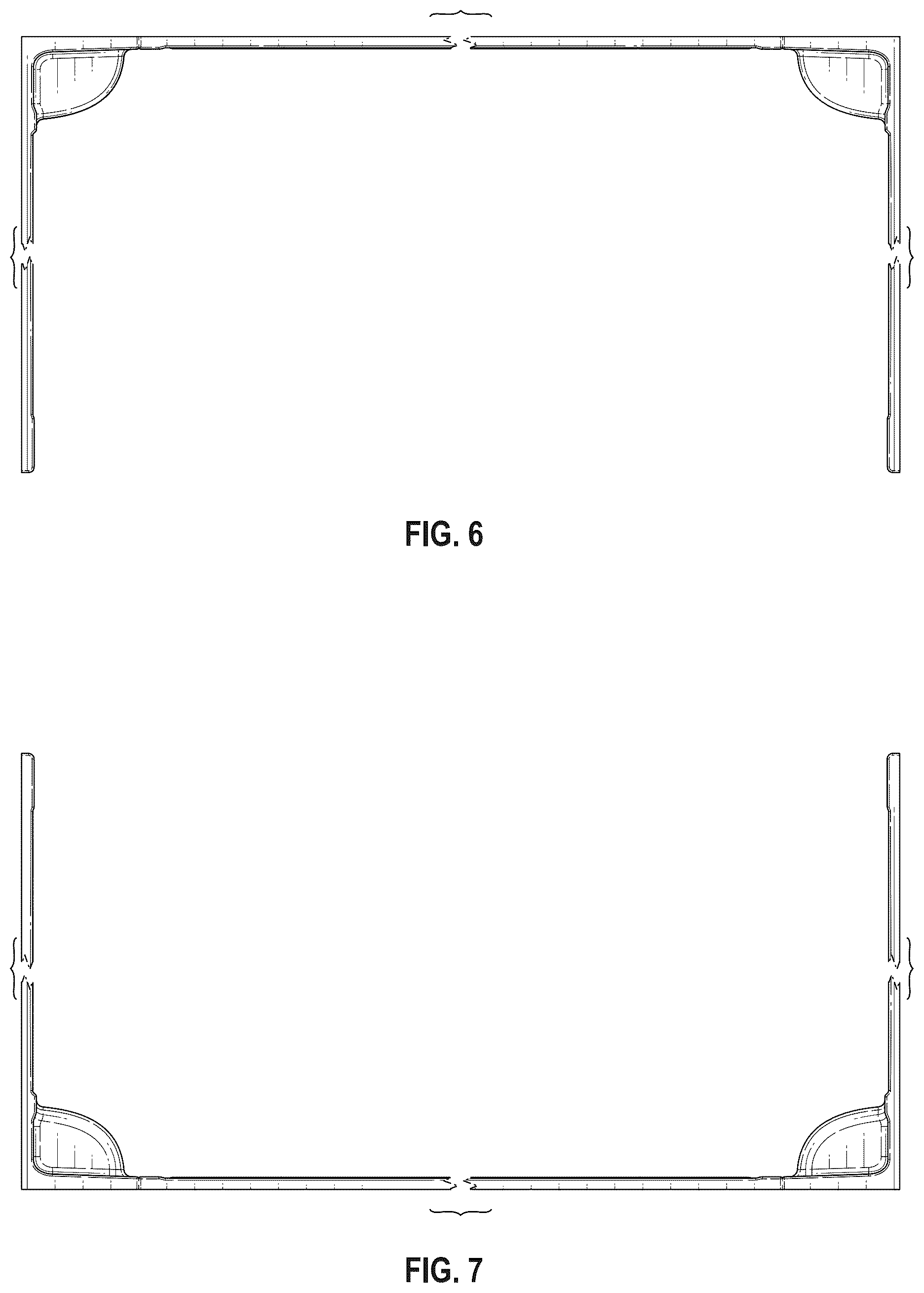 Patent USD1078951 Figure 5 – Bathtub enclosure