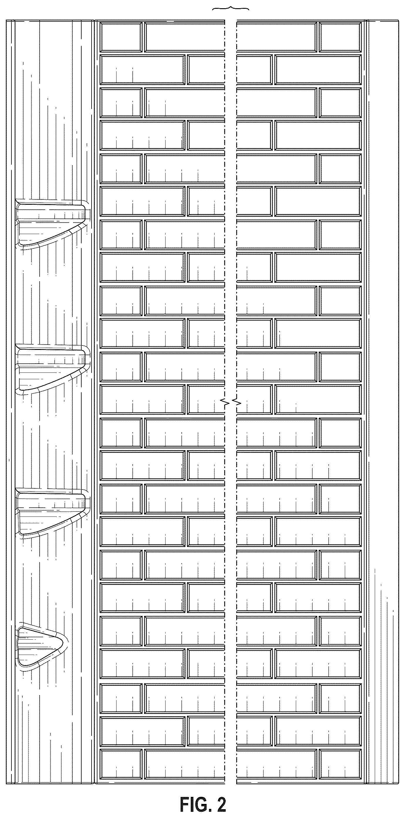 Patent USD1078953 Figure 2 – Shower enclosure