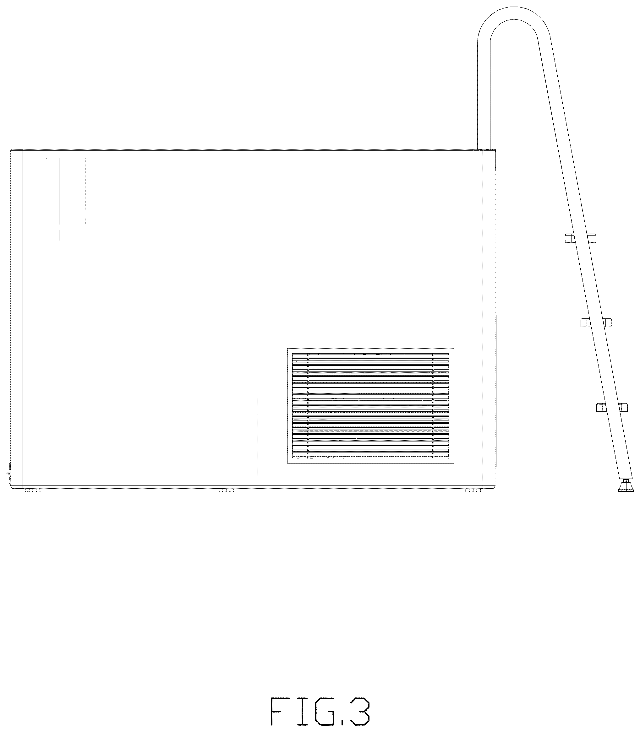 Patent USD1078956 Figure 3 – Bathtub