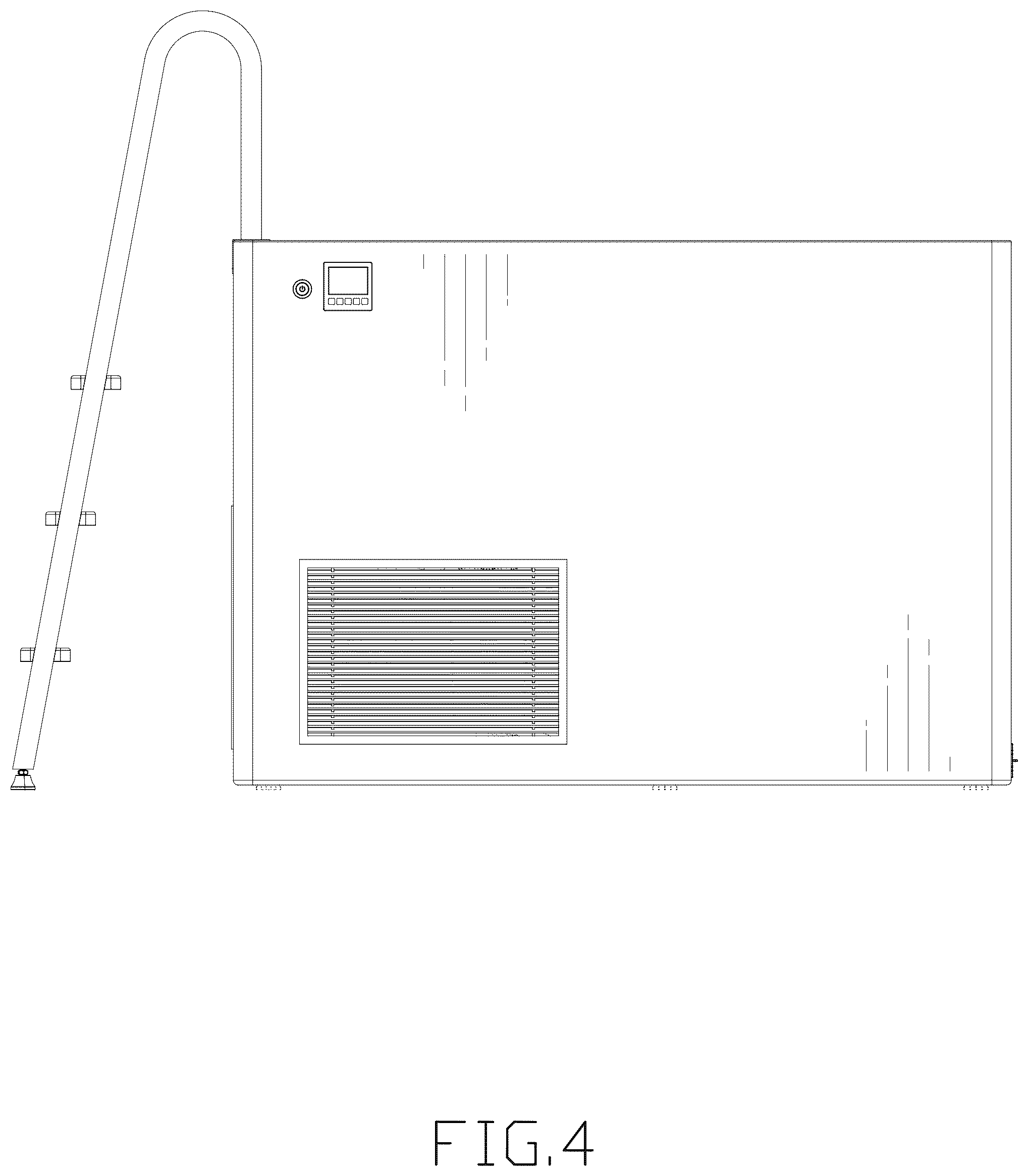 Patent USD1078956 Figure 4 – Bathtub