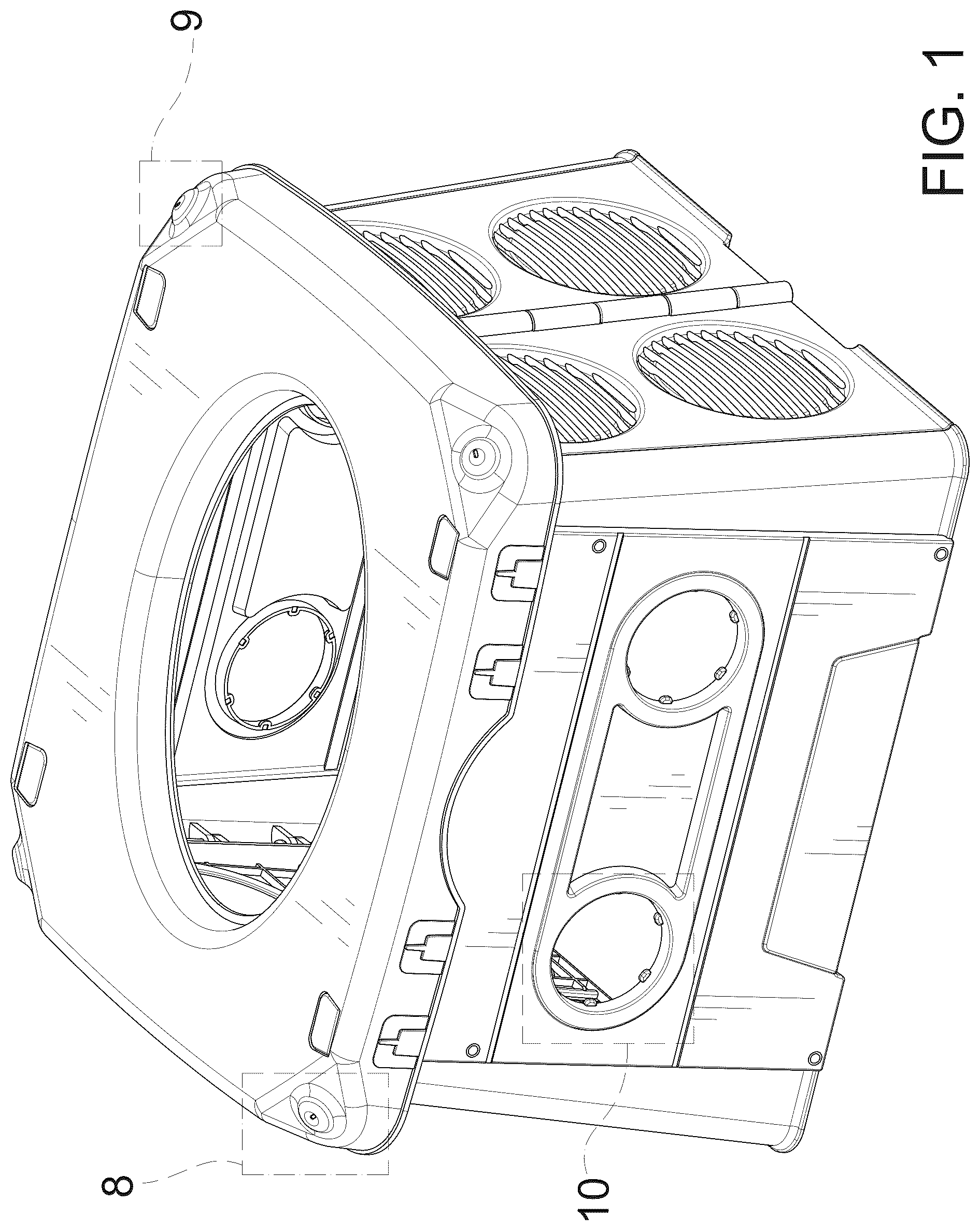Patent USD1078959 Figure 1 – Toilet