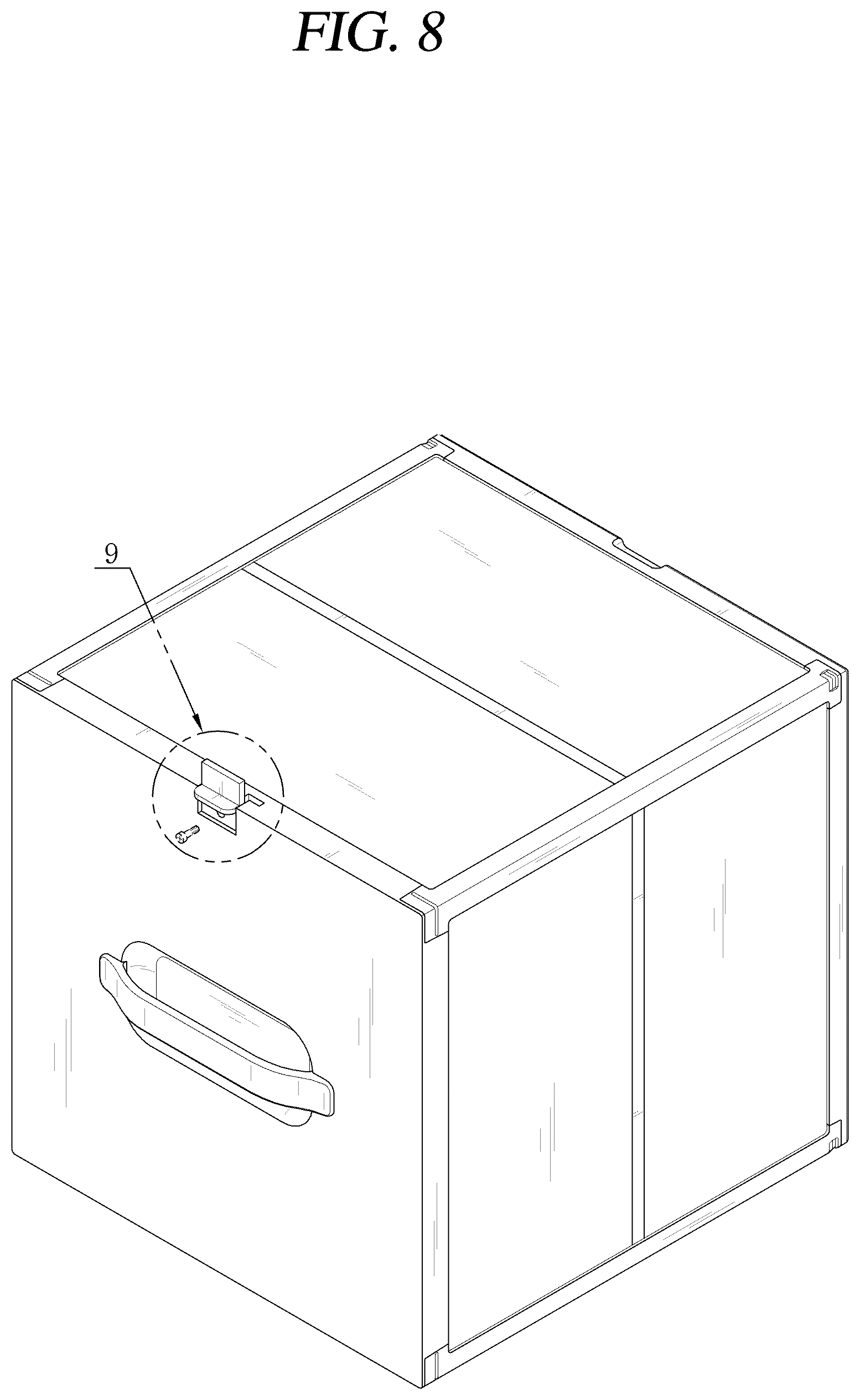 Patent USD1078961 Figure 8 – Heat exchanger