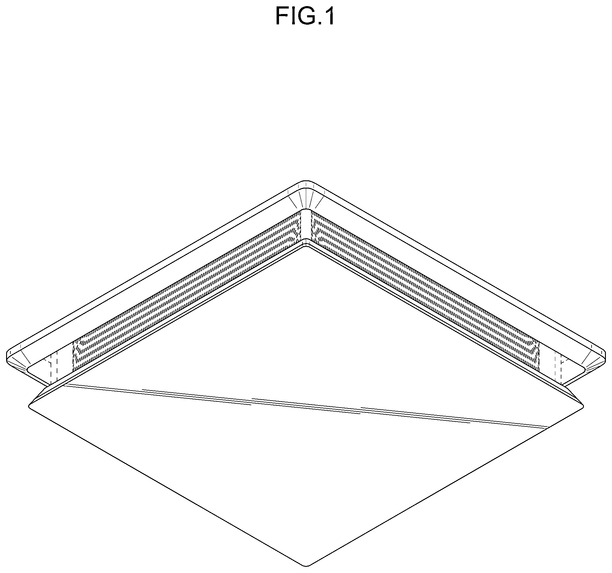 Patent USD1078965 Figure 1 – Air conditioner
