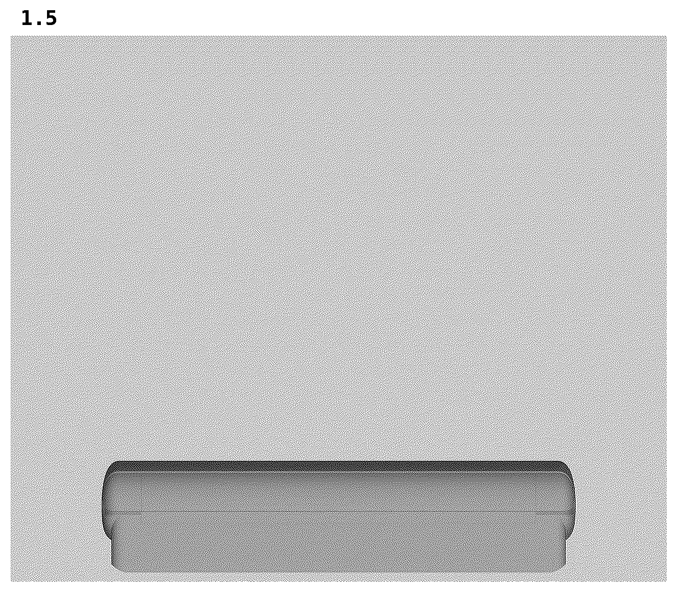 Patent USD1078966 Figure 5 – Air conditioner