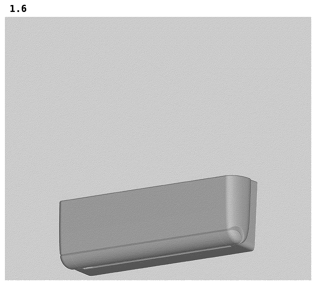 Patent USD1078966 Figure 6 – Air conditioner