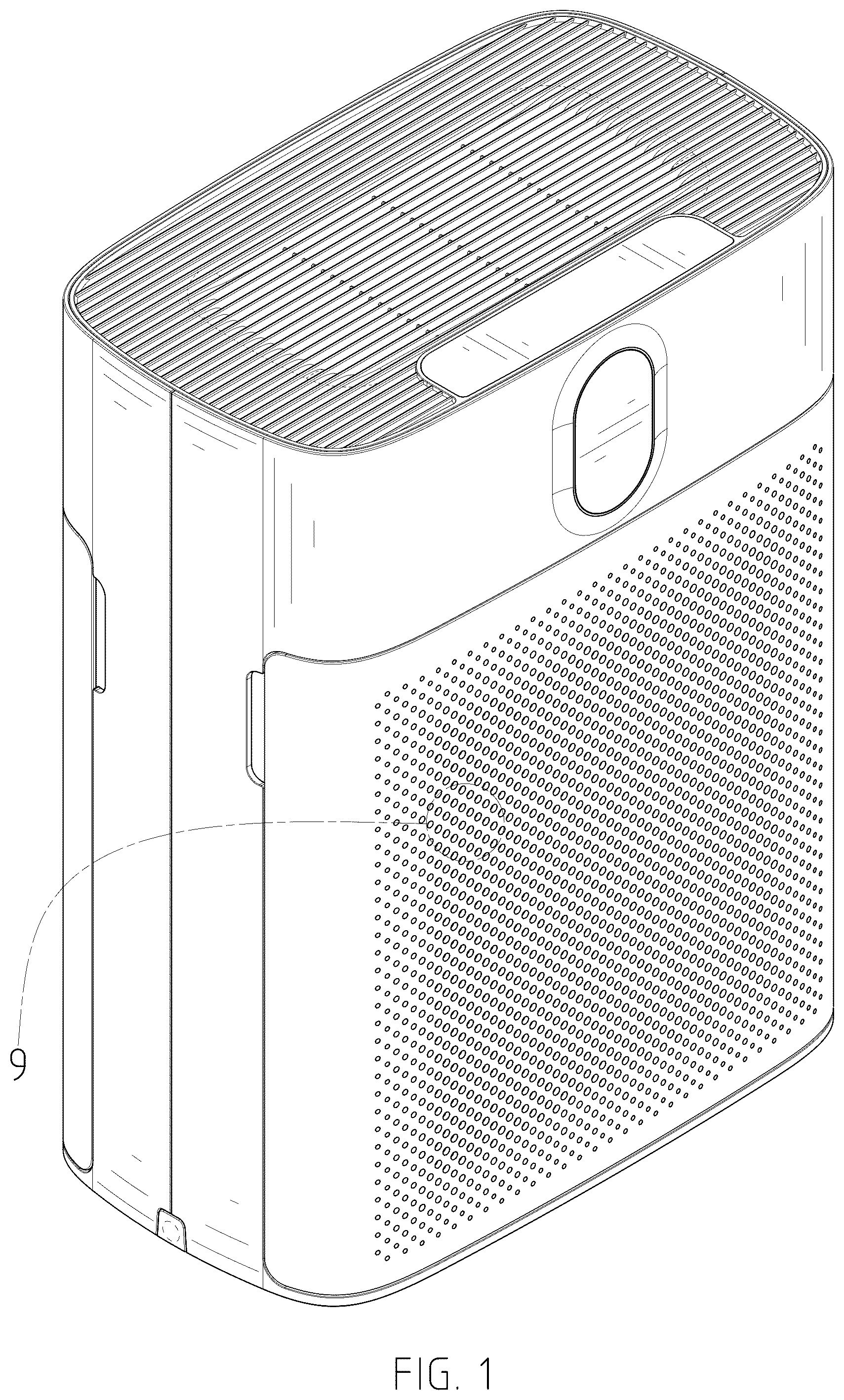 Patent USD1078968 — Air purifier — Figure 1