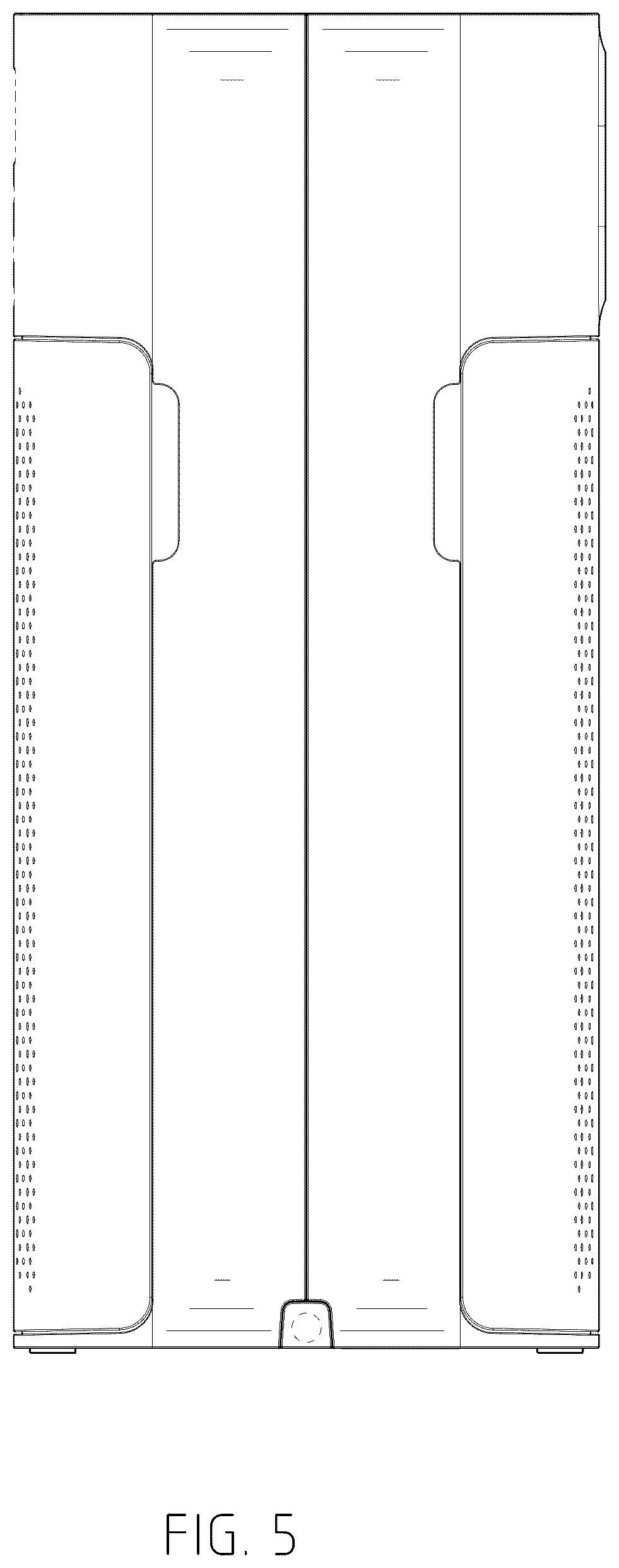 Patent USD1078968 Figure 5 – Air purifier