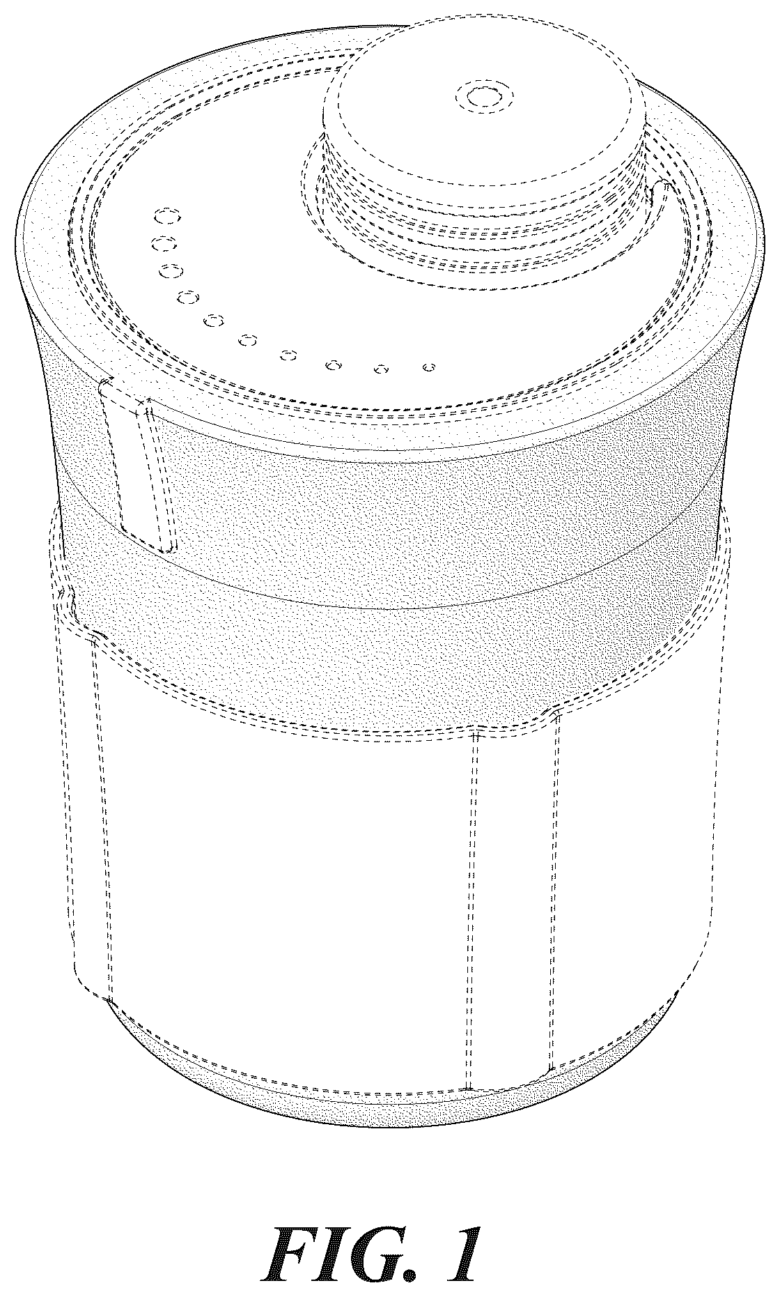 Patent USD1078970 Figure 1 – Air treatment appliance