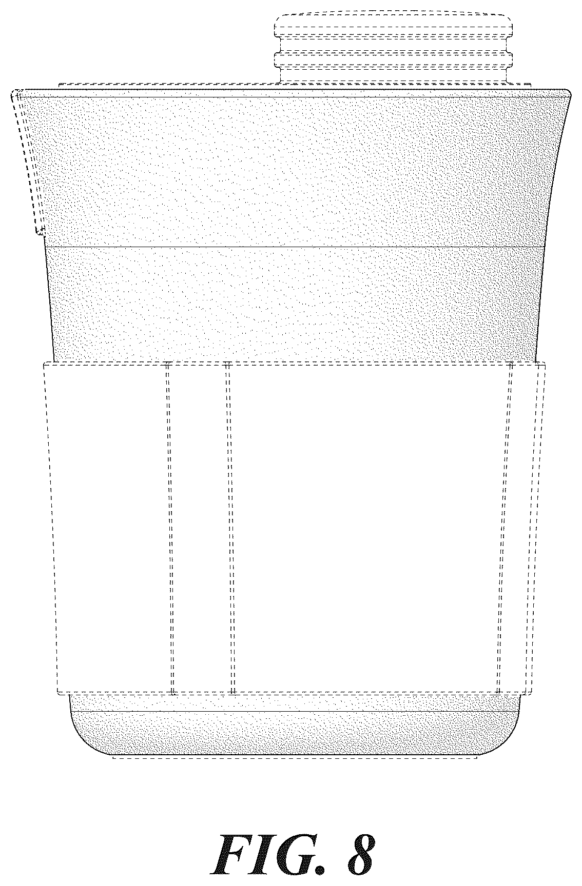 Patent USD1078970 Figure 7 – Air treatment appliance