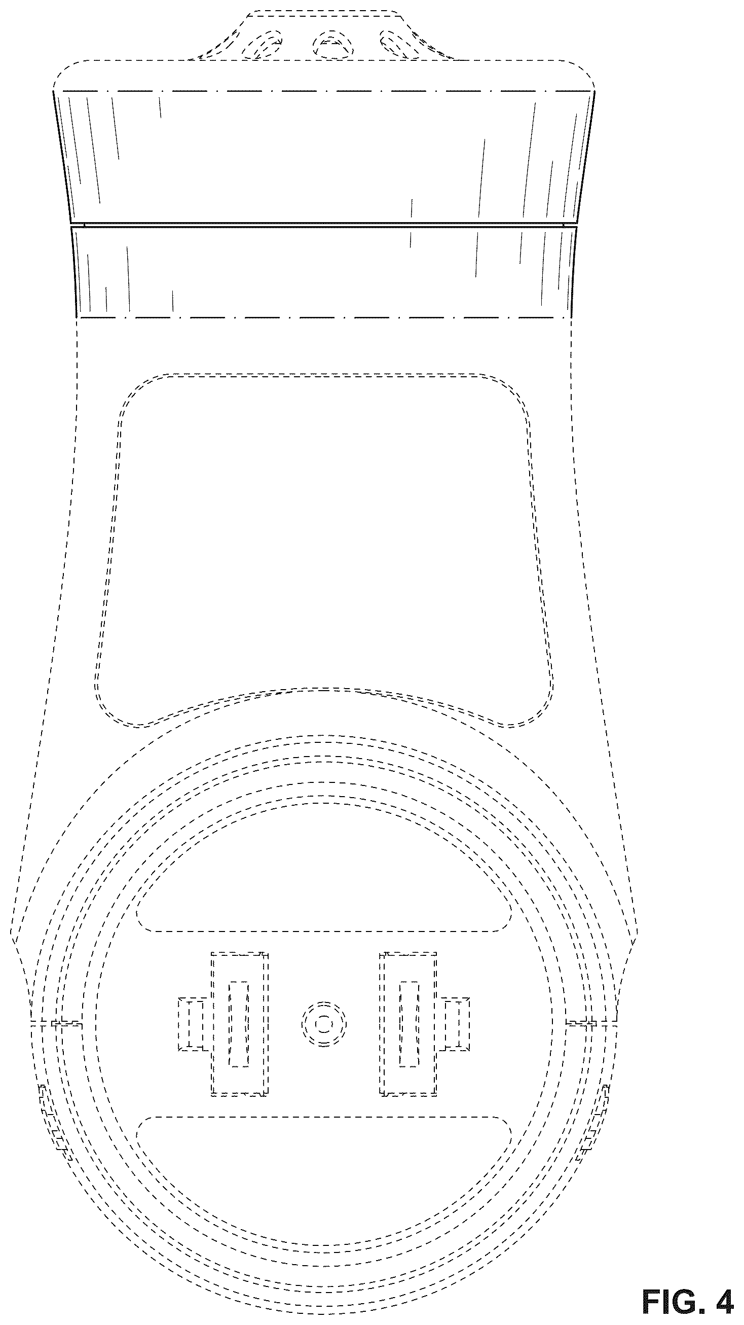 Patent USD1078973 Figure 4 – Dispenser