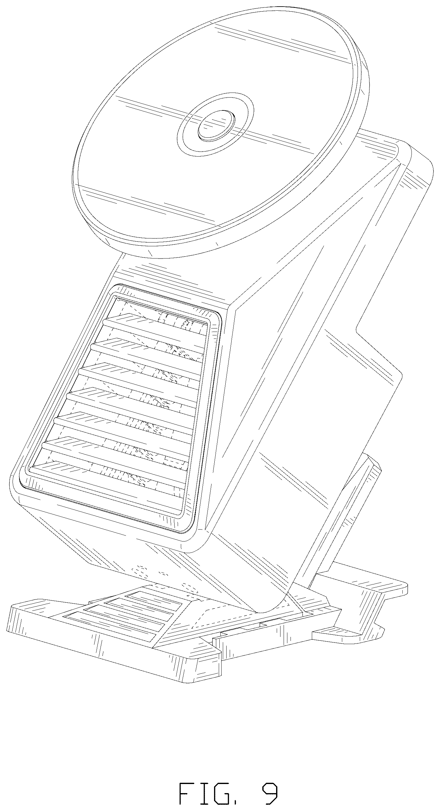 Patent USD1078977 Figure 9 – Combined car aroma diffuser and phone holder