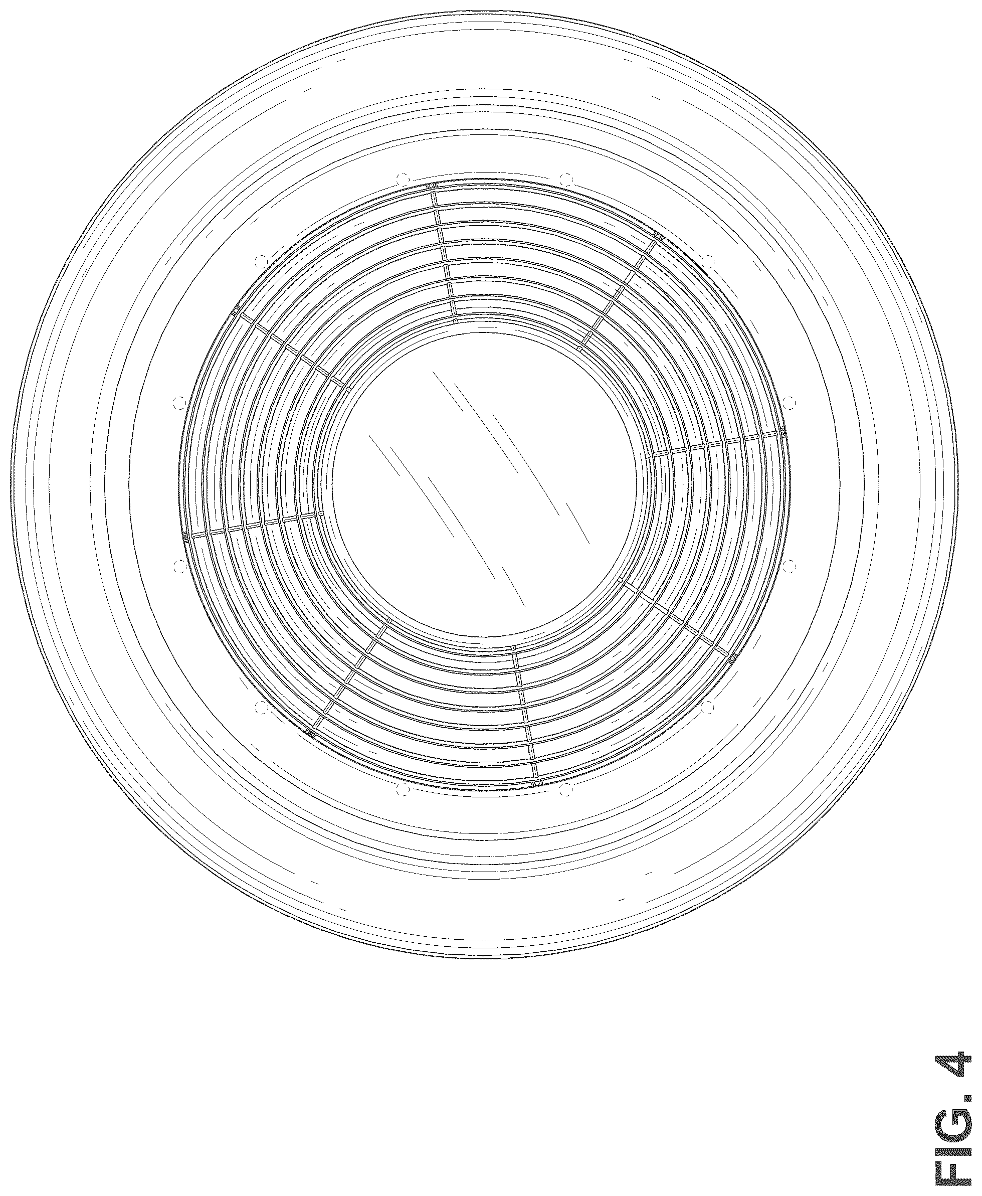 Patent USD1078980 Figure 4 – Ceiling fan