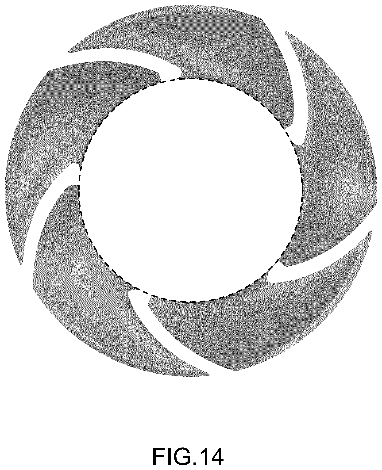 Patent USD1078985 Figure 14 – Fan blade