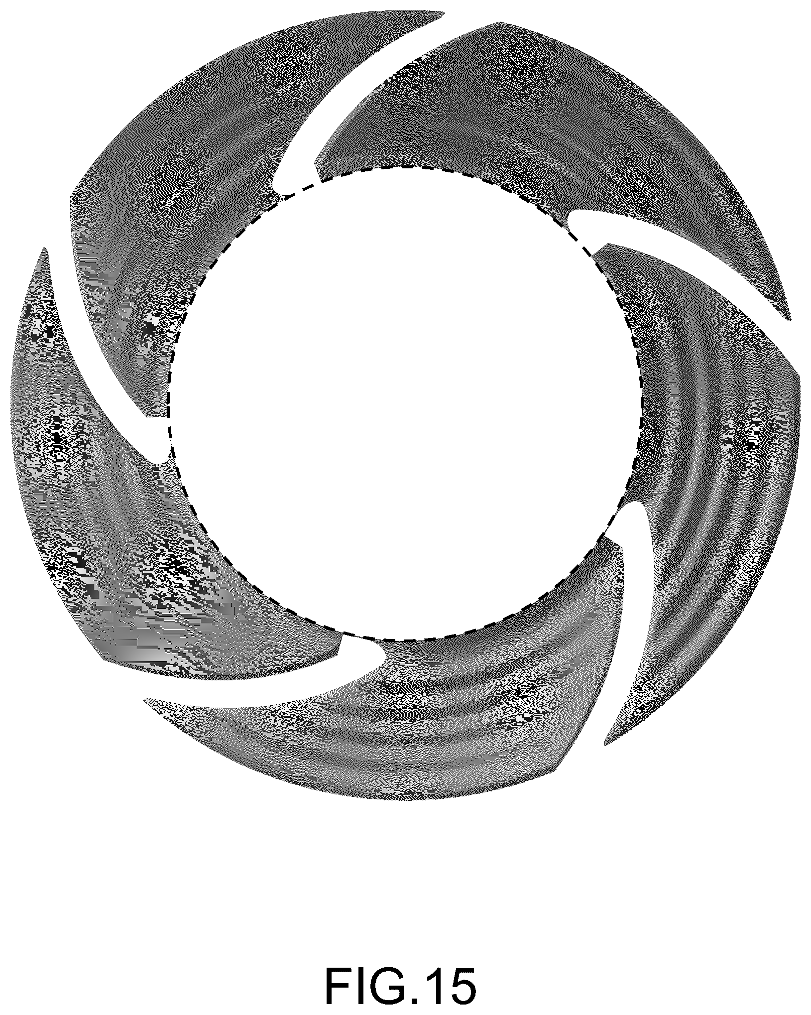 Patent USD1078985 Figure 15 – Fan blade
