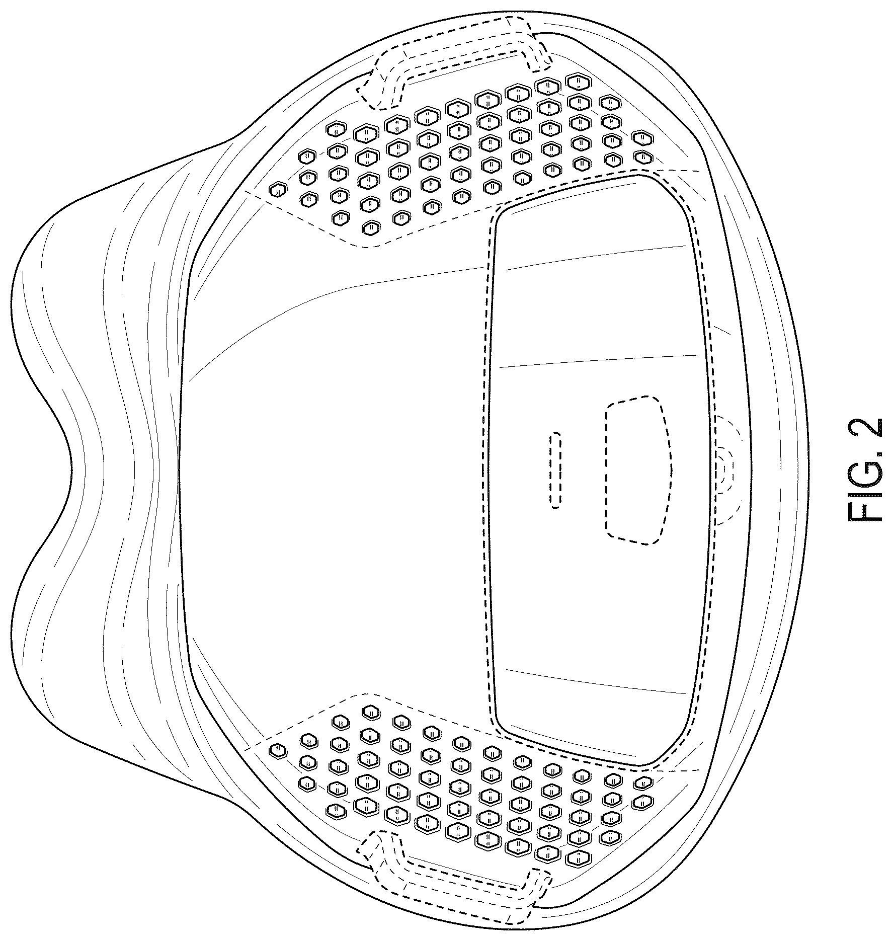 Patent USD1078987 Figure 2 – Device for measuring respiratory biometrics