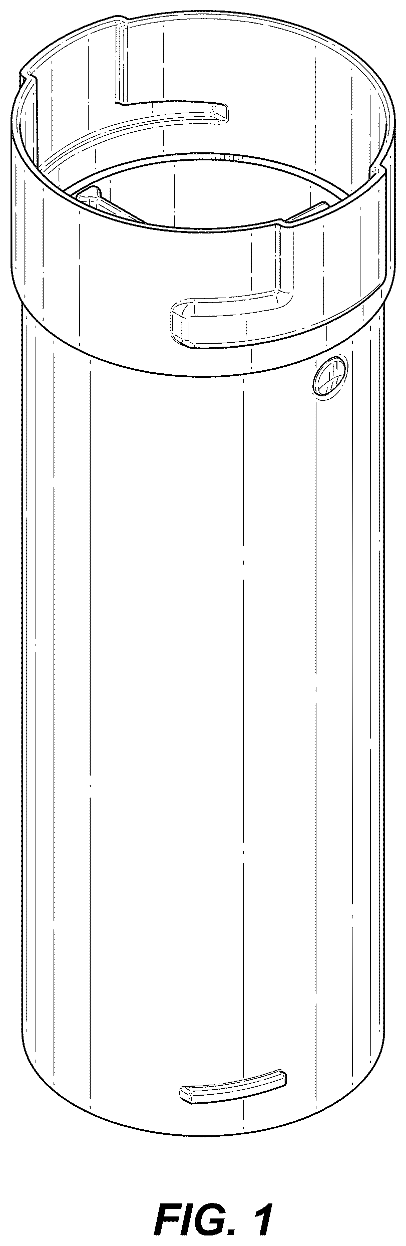 Patent USD1078989 Figure 1 – Particle size and wetness reducing device