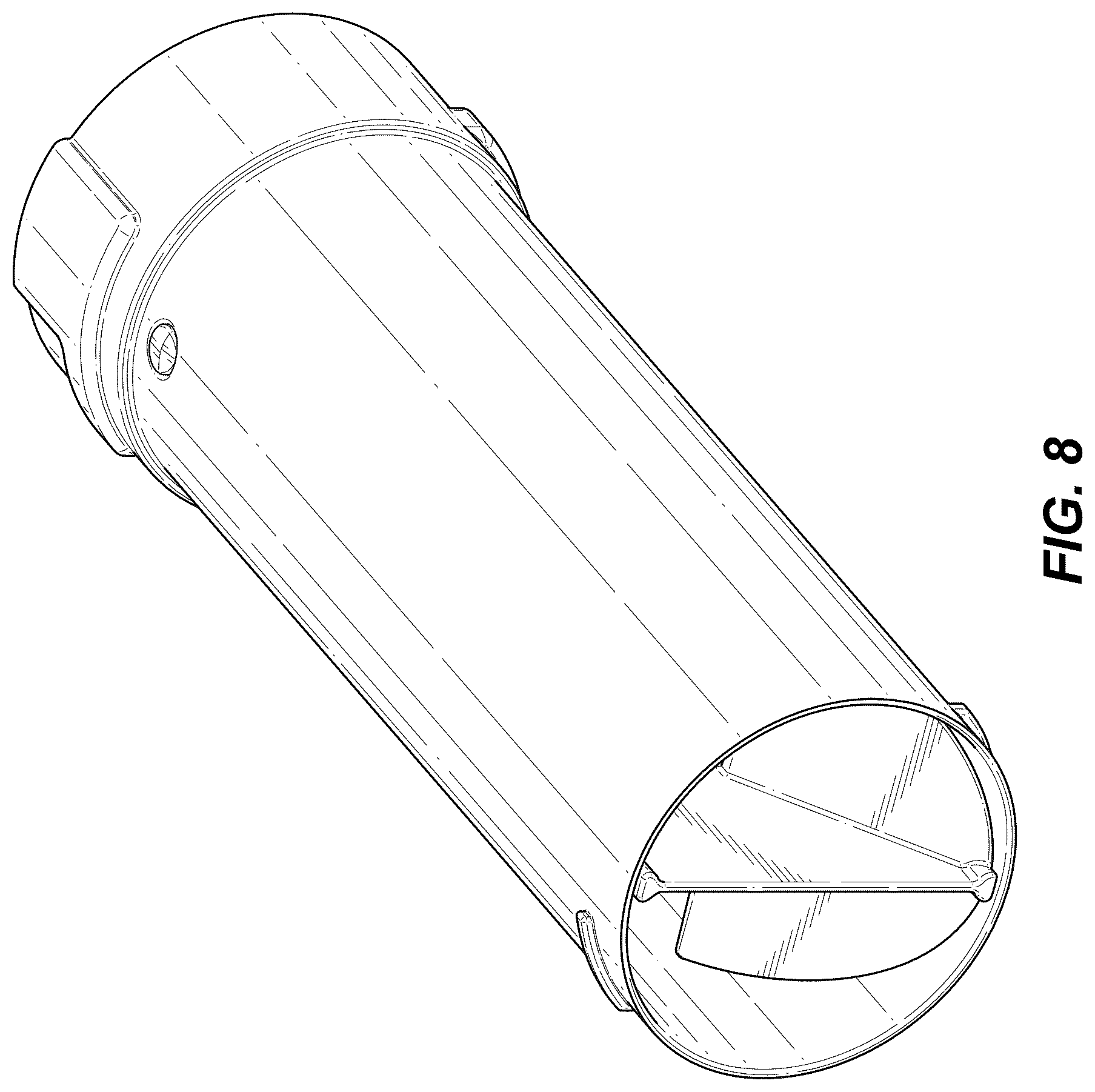 Patent USD1078989 Figure 5 – Particle size and wetness reducing device
