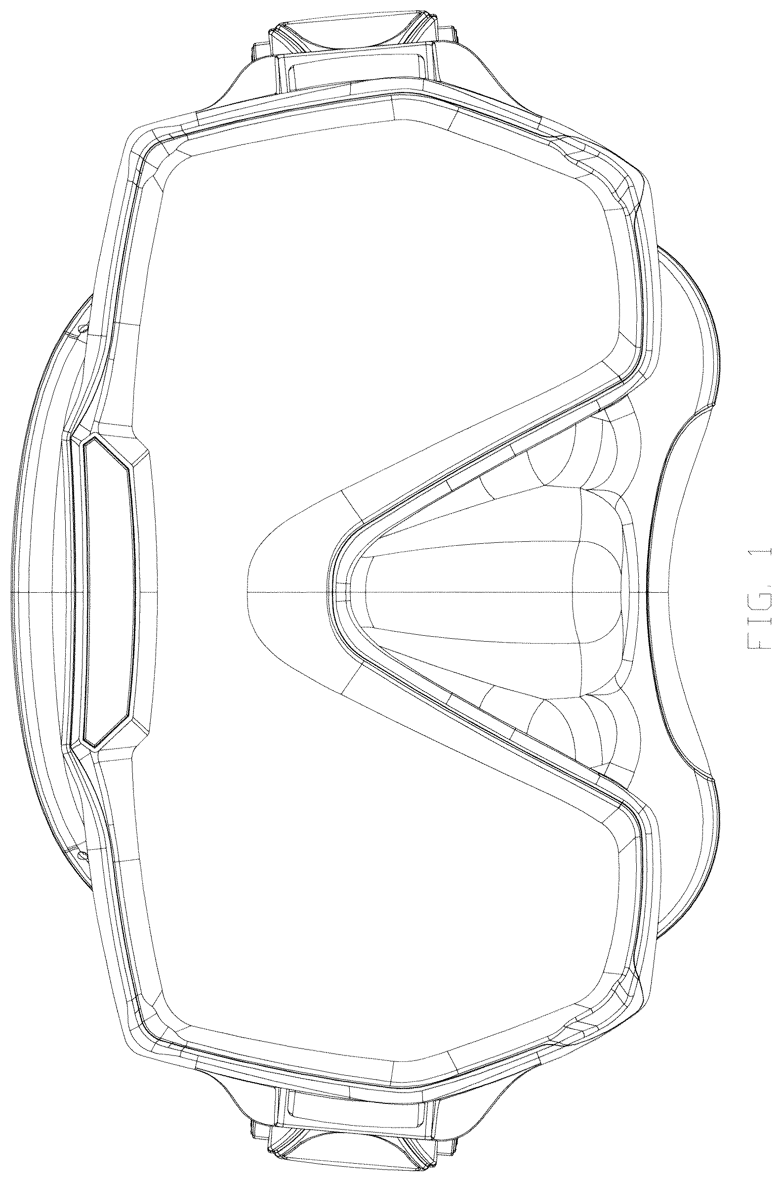 Patent USD1078991 — Snorkel mask — Figure 1