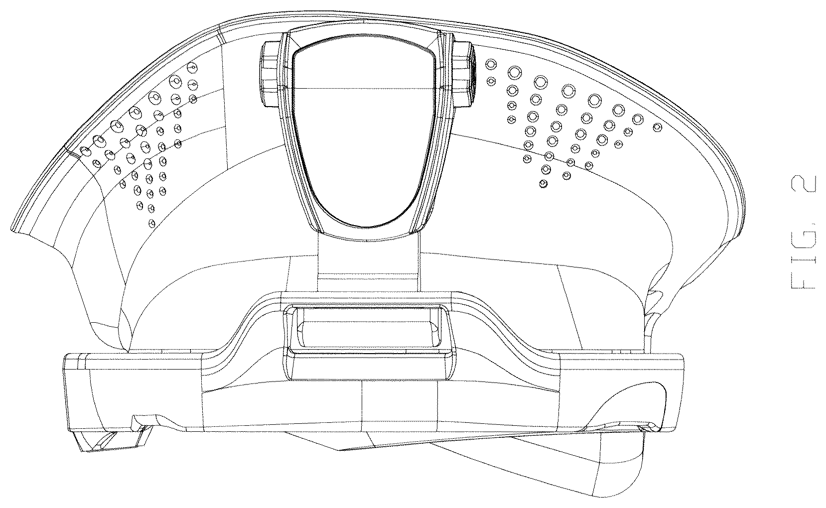 Patent USD1078991 Figure 2 – Snorkel mask