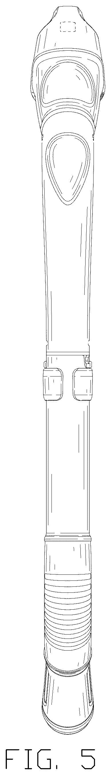 Patent USD1078992 Figure 5 – Snorkel tube