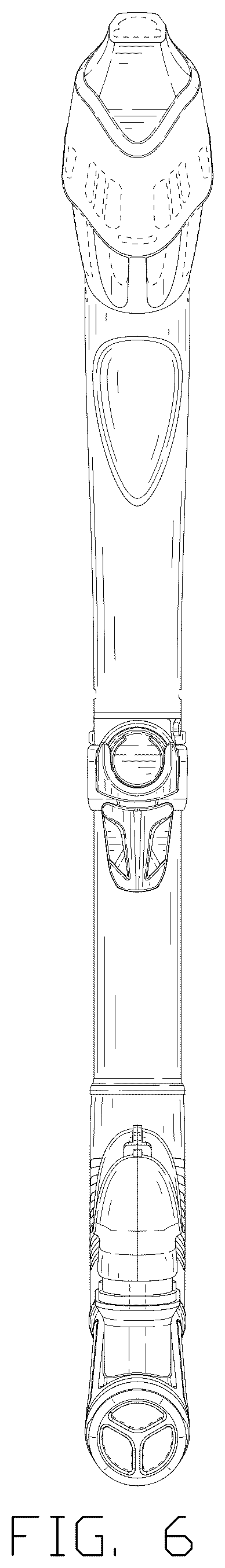 Patent USD1078992 Figure 6 – Snorkel tube