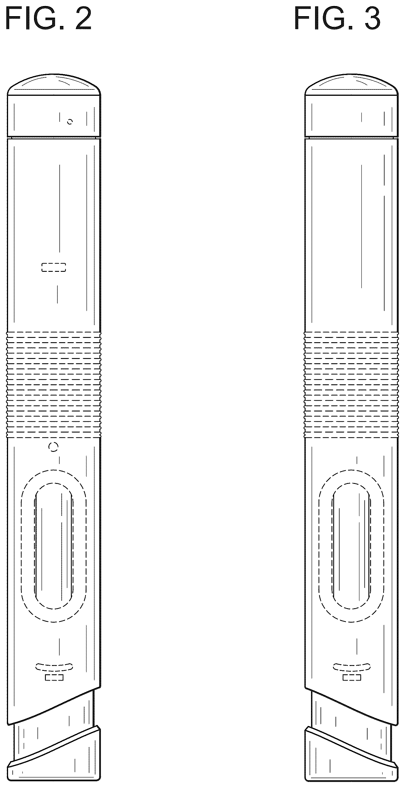 Patent USD1078997 Figure 2 – Handheld drug delivery device