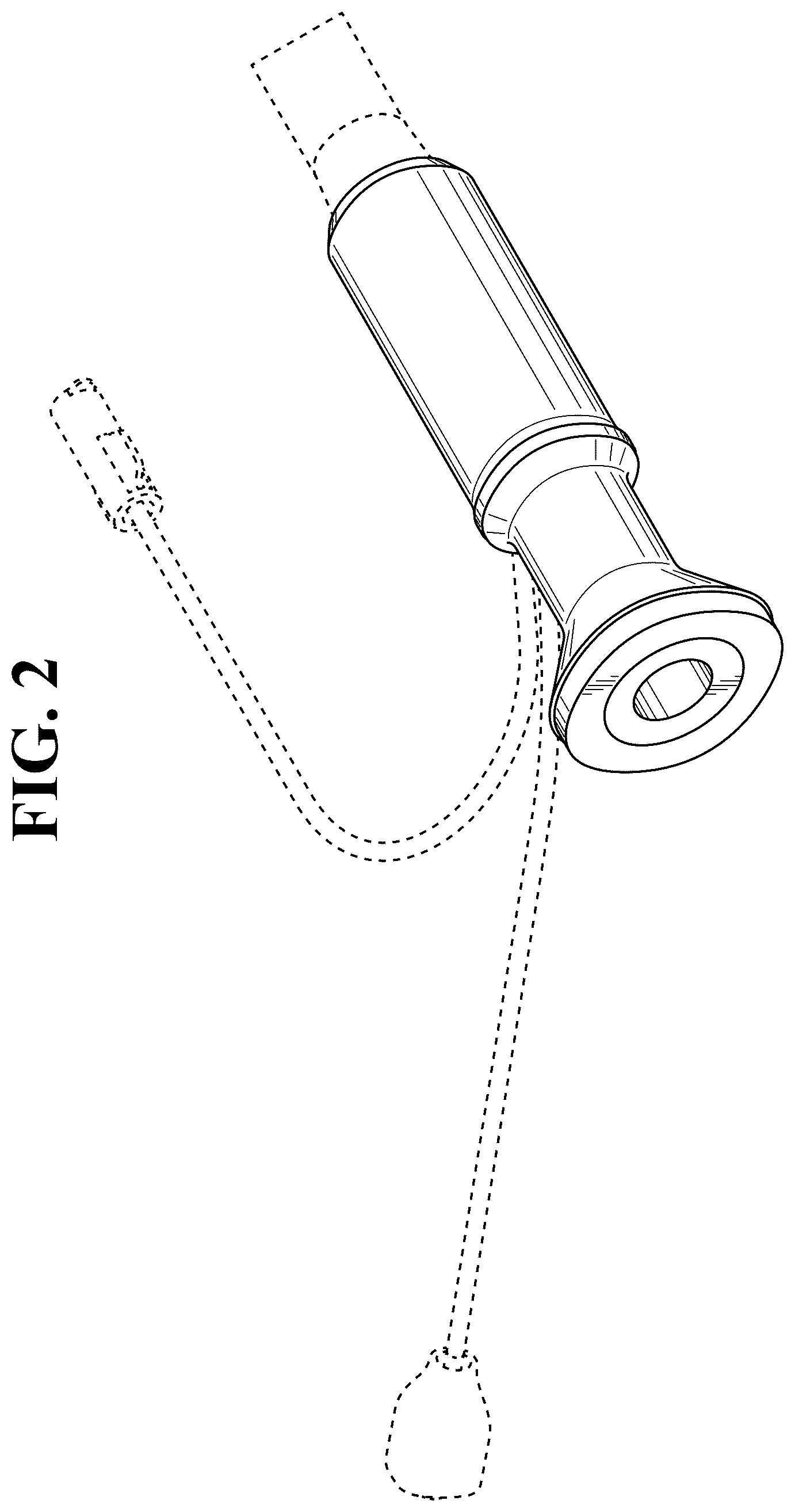 Patent USD1079000 Figure 2 – Insertion assisting tool for endoscope