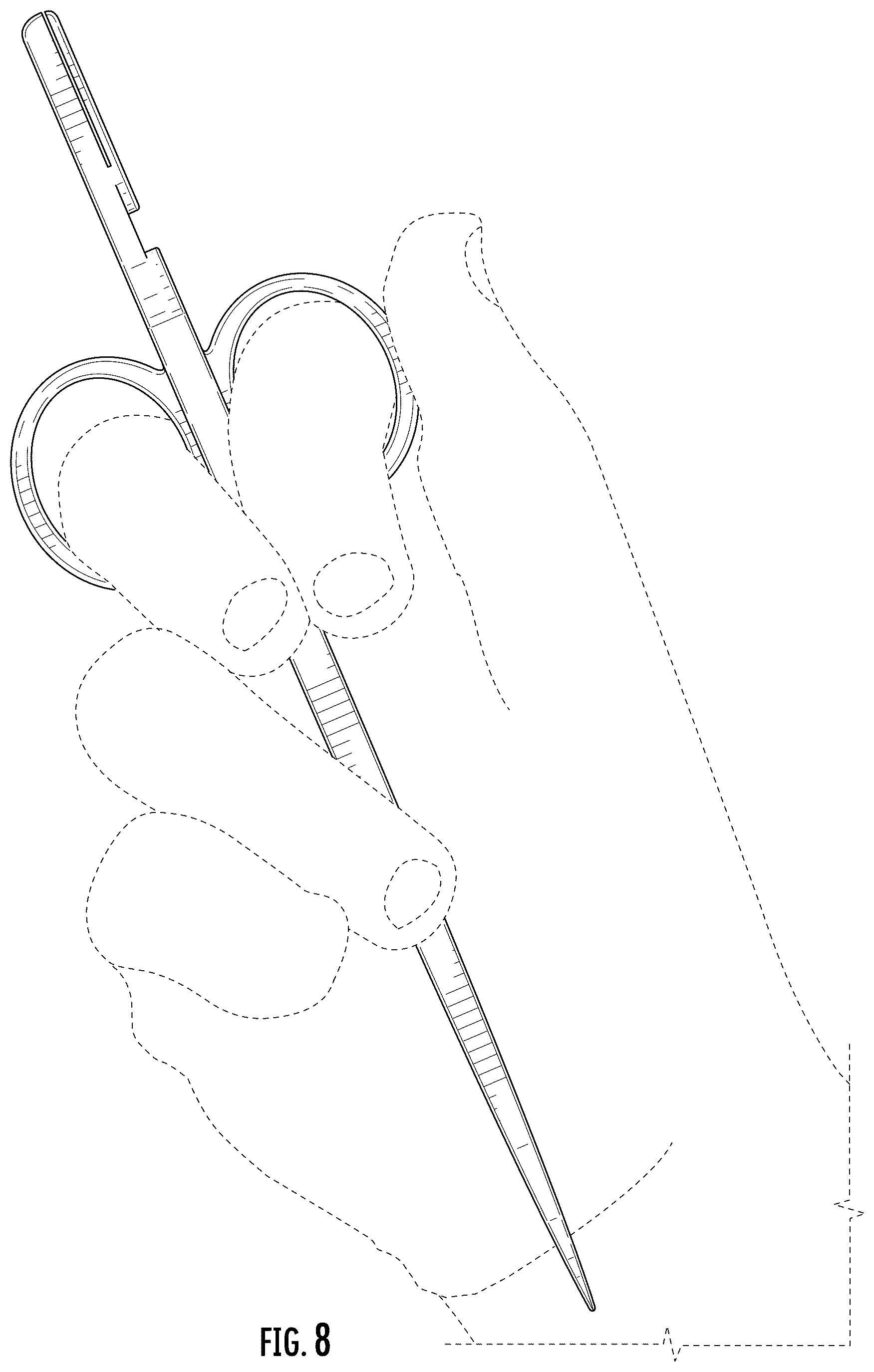 Patent USD1079002 Figure 6 – Scalpel