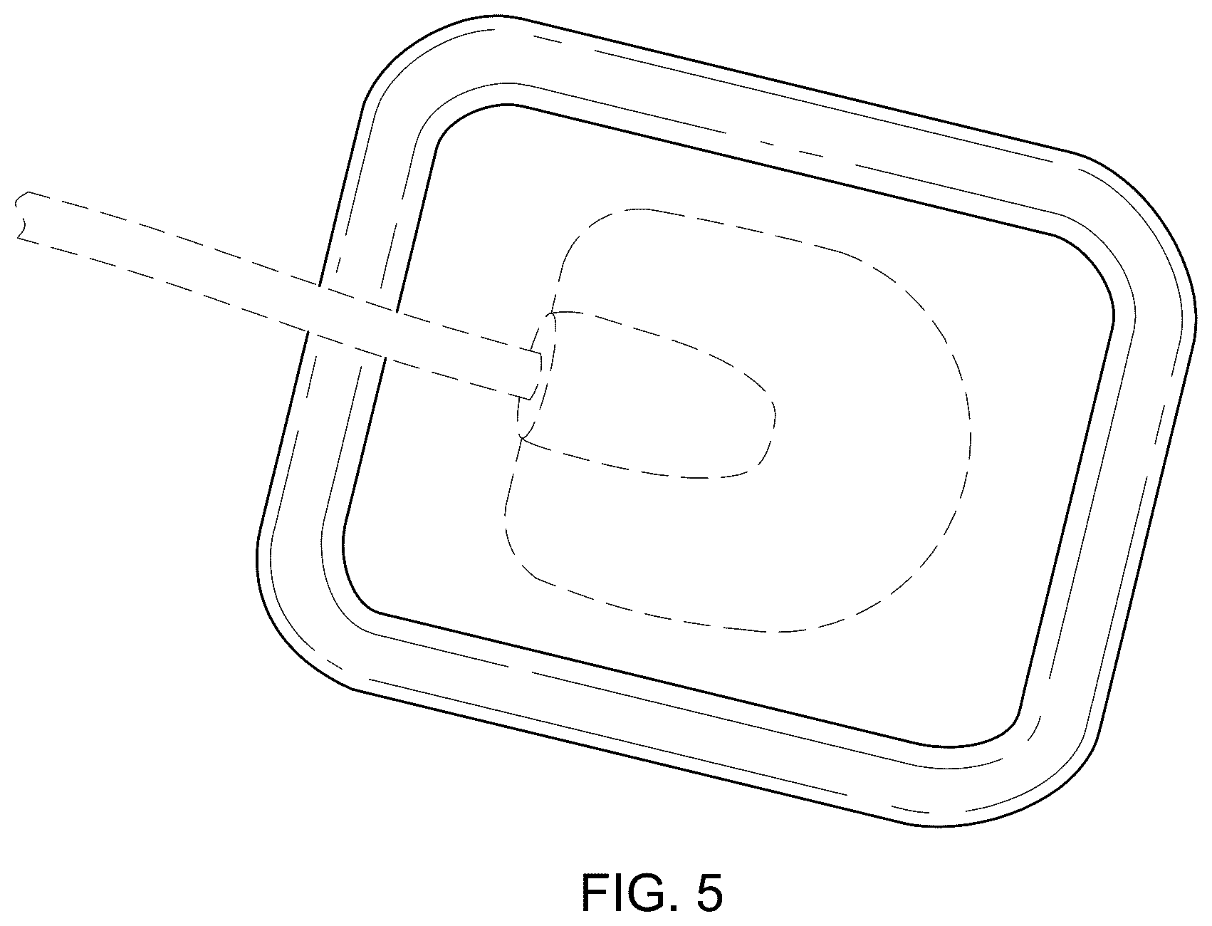 Patent USD1079005 Figure 5 – Dental X-ray sensor cover