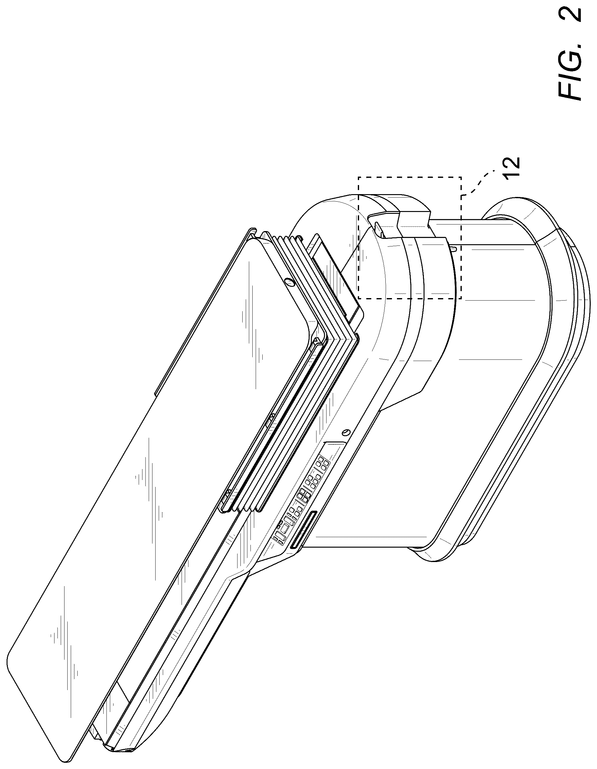 Patent USD1079014 Figure 2 – Patient table