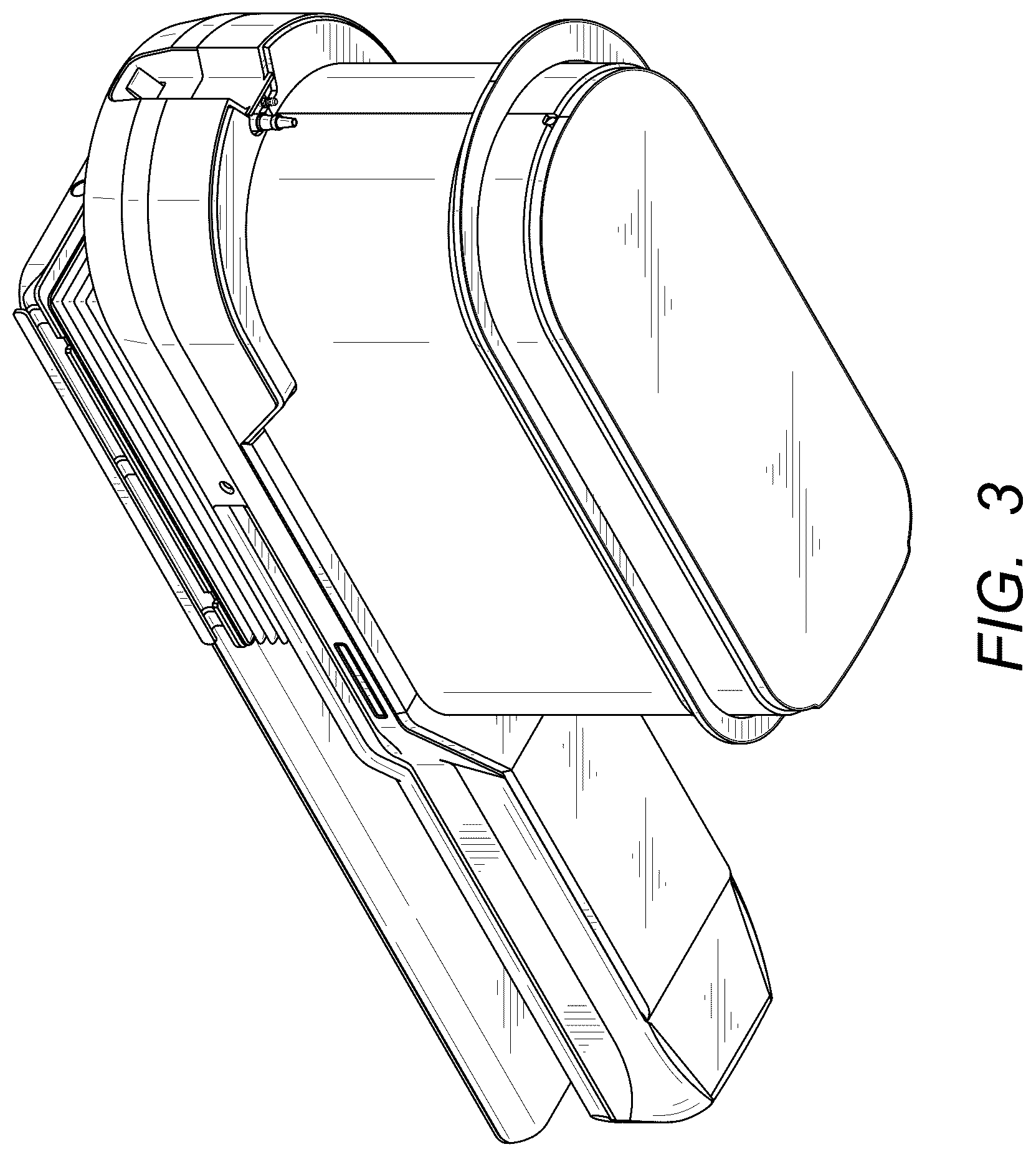 Patent USD1079014 Figure 3 – Patient table
