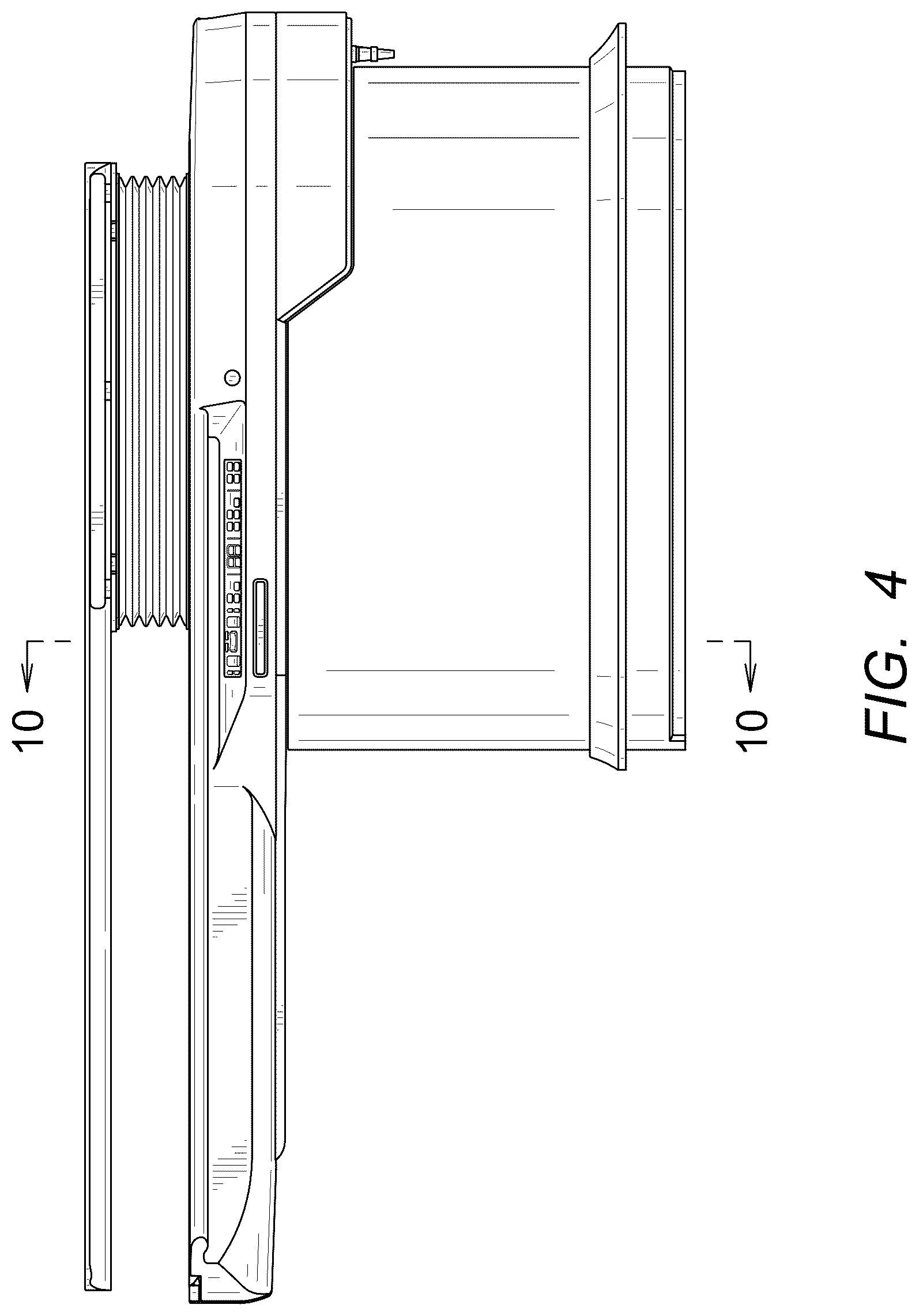 Patent USD1079014 Figure 4 – Patient table