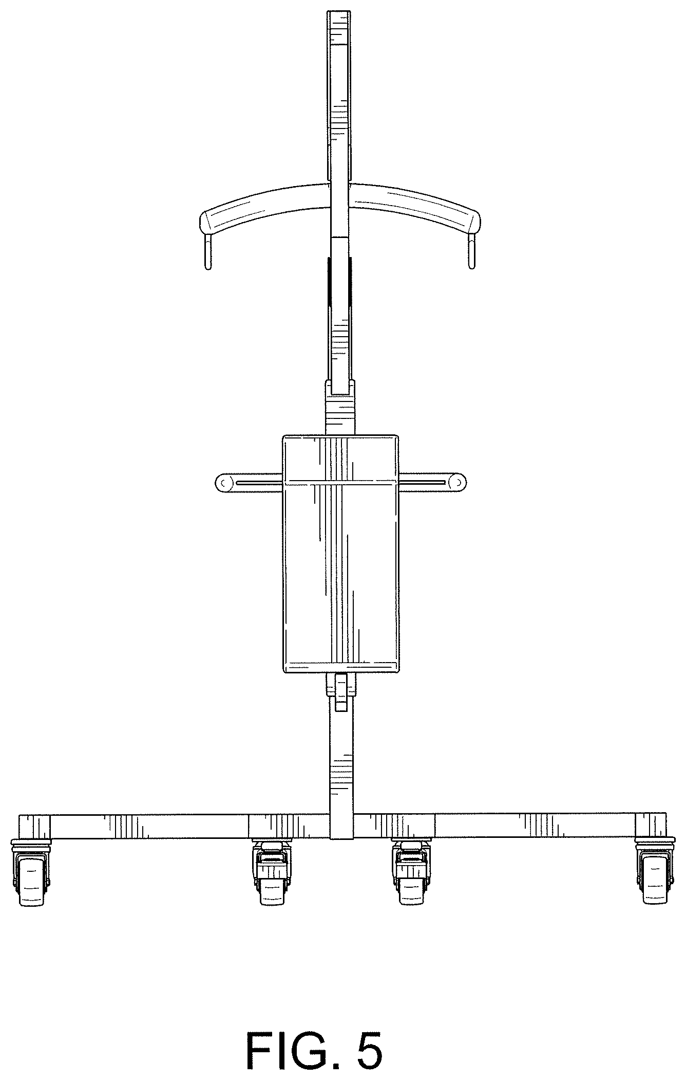 Patent USD1079015 Figure 5 – Patient lift