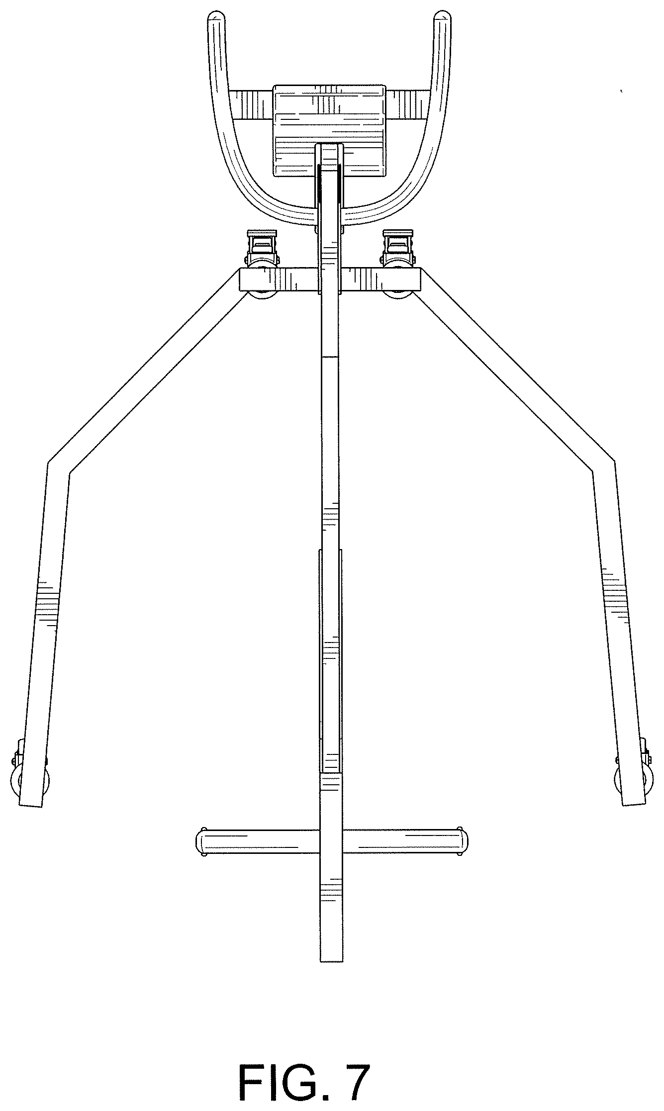 Patent USD1079015 Figure 7 – Patient lift
