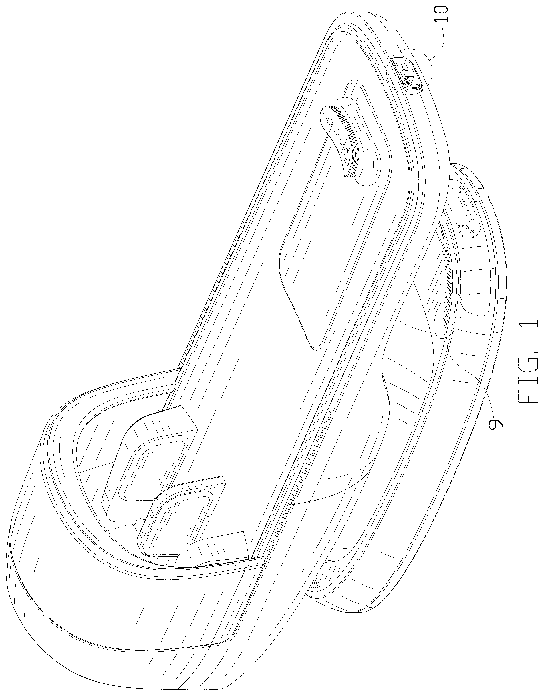 Patent USD1079016 Figure 1 – Physiotherapy table