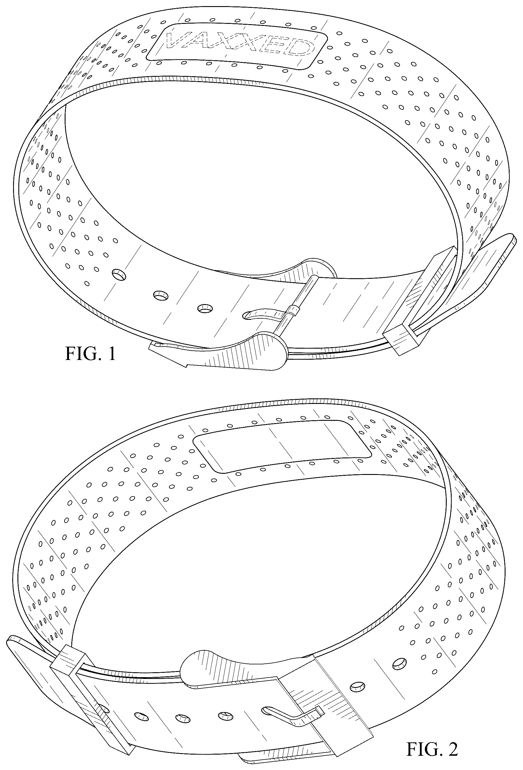 Patent USD1079019 Figure 1 – Bandage bracelet