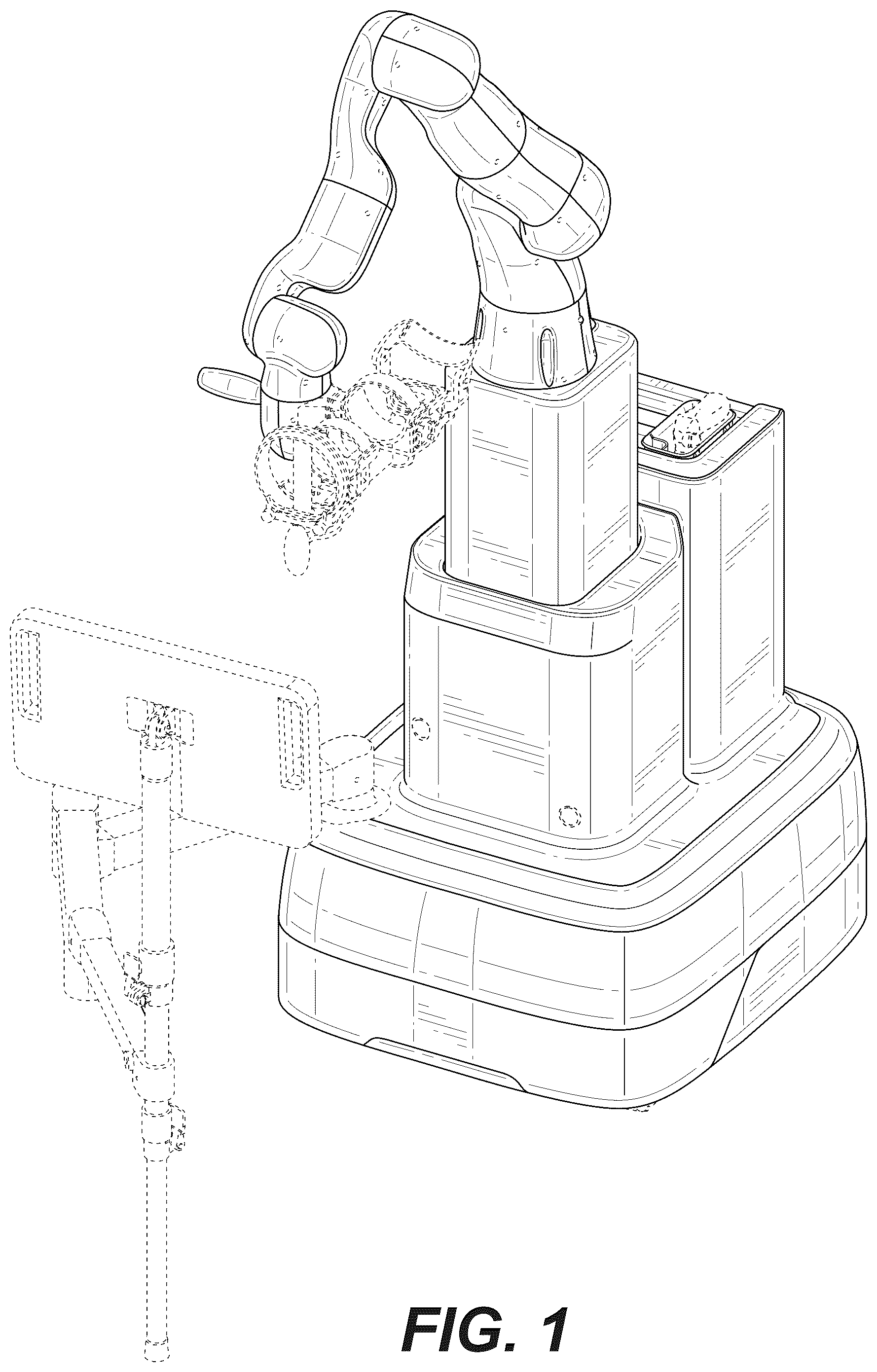 Patent USD1079021 Figure 1 – Rehabilitation system