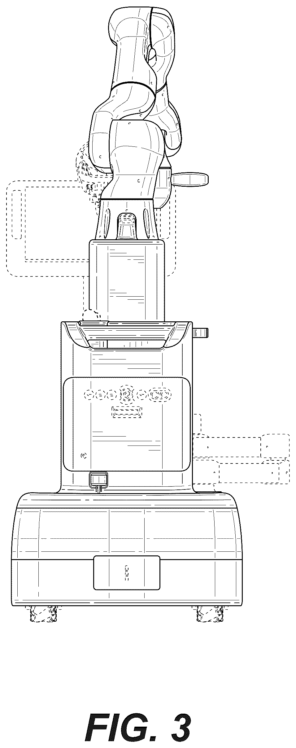 Patent USD1079021 Figure 3 – Rehabilitation system