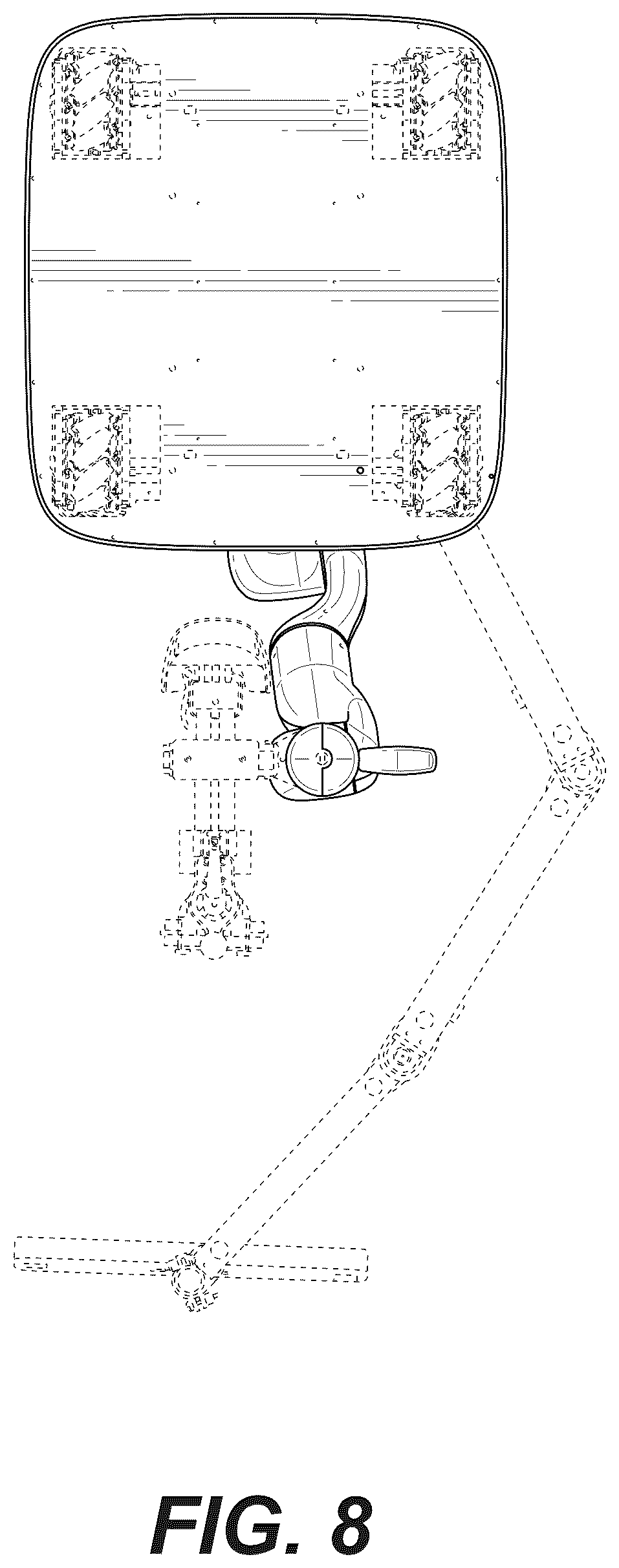 Patent USD1079021 Figure 8 – Rehabilitation system