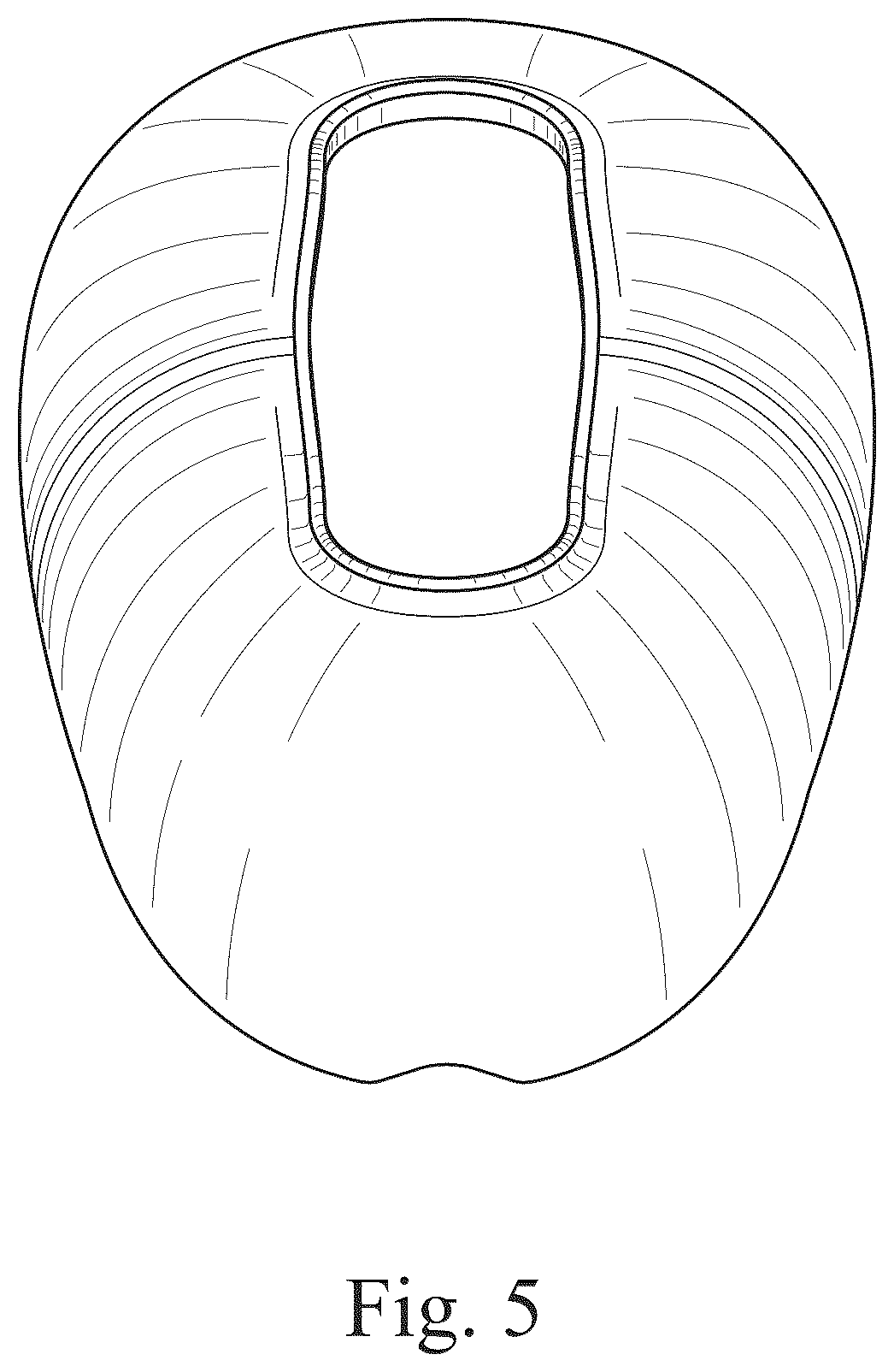 Patent USD1079022 Figure 5 – Headache relief cap