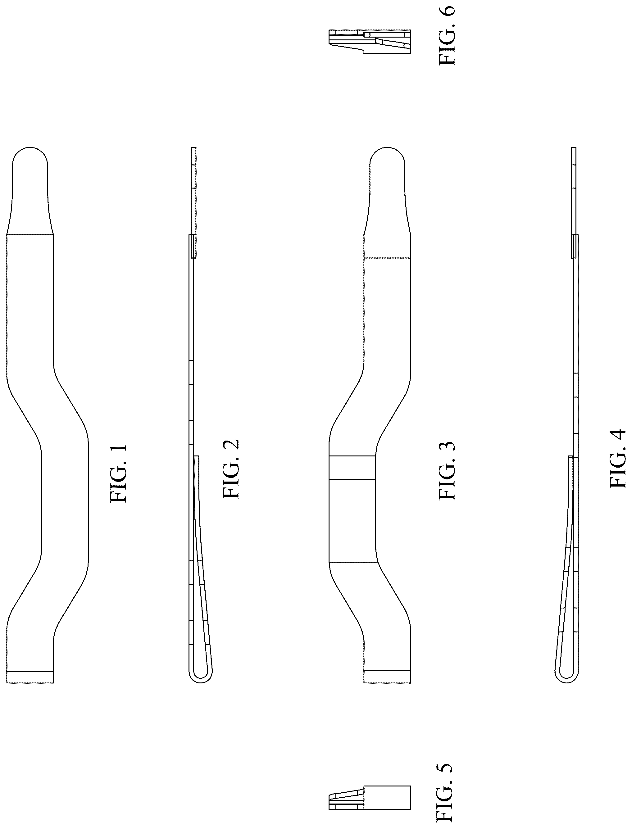 Patent USD1079025 — Phalangeal splint — Figure 1