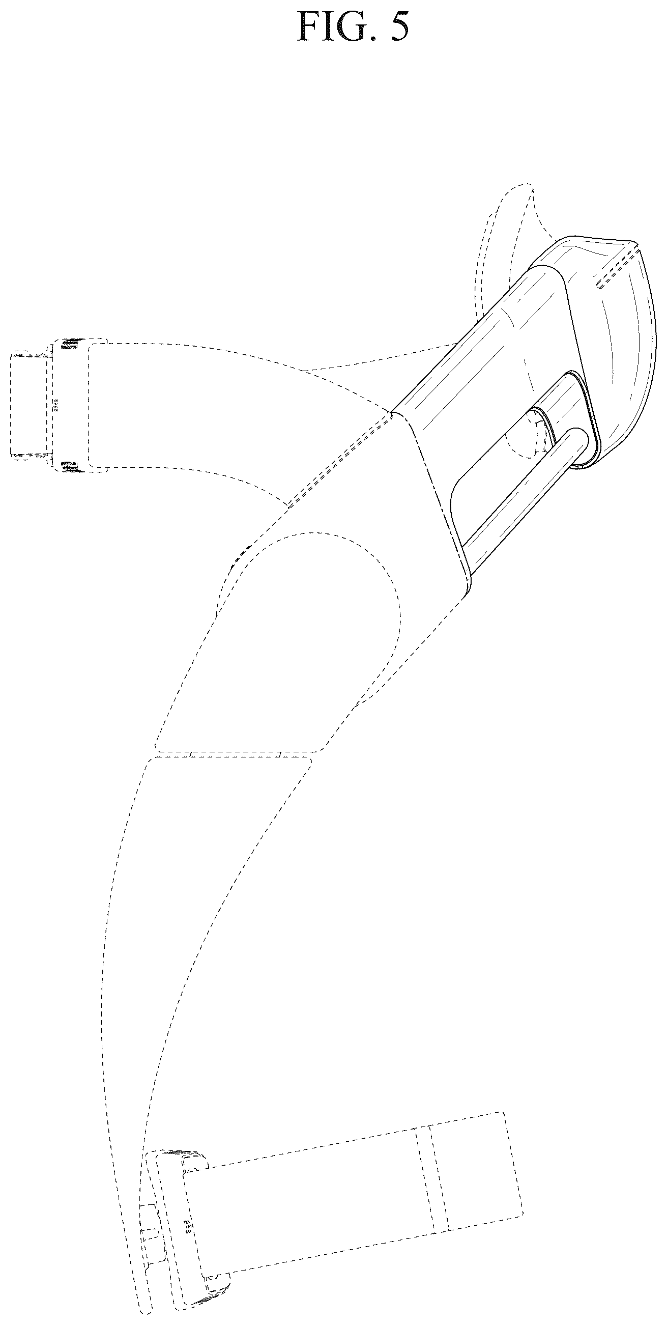 Patent USD1079026 Figure 5 – Wearable robot