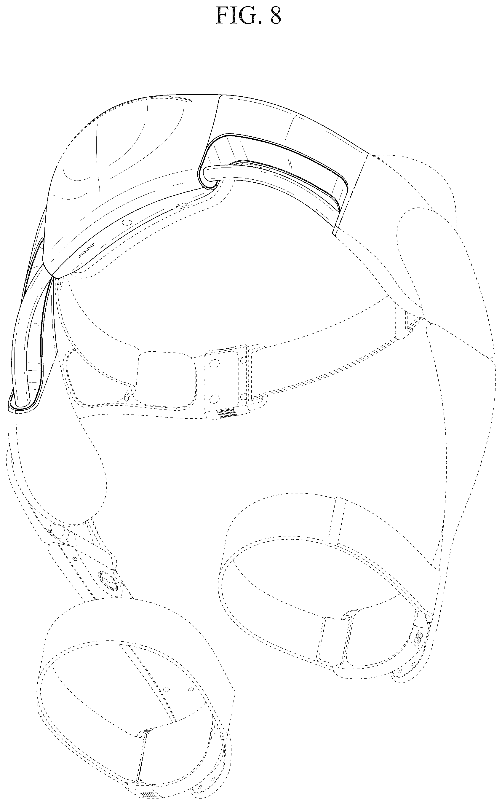 Patent USD1079026 Figure 8 – Wearable robot